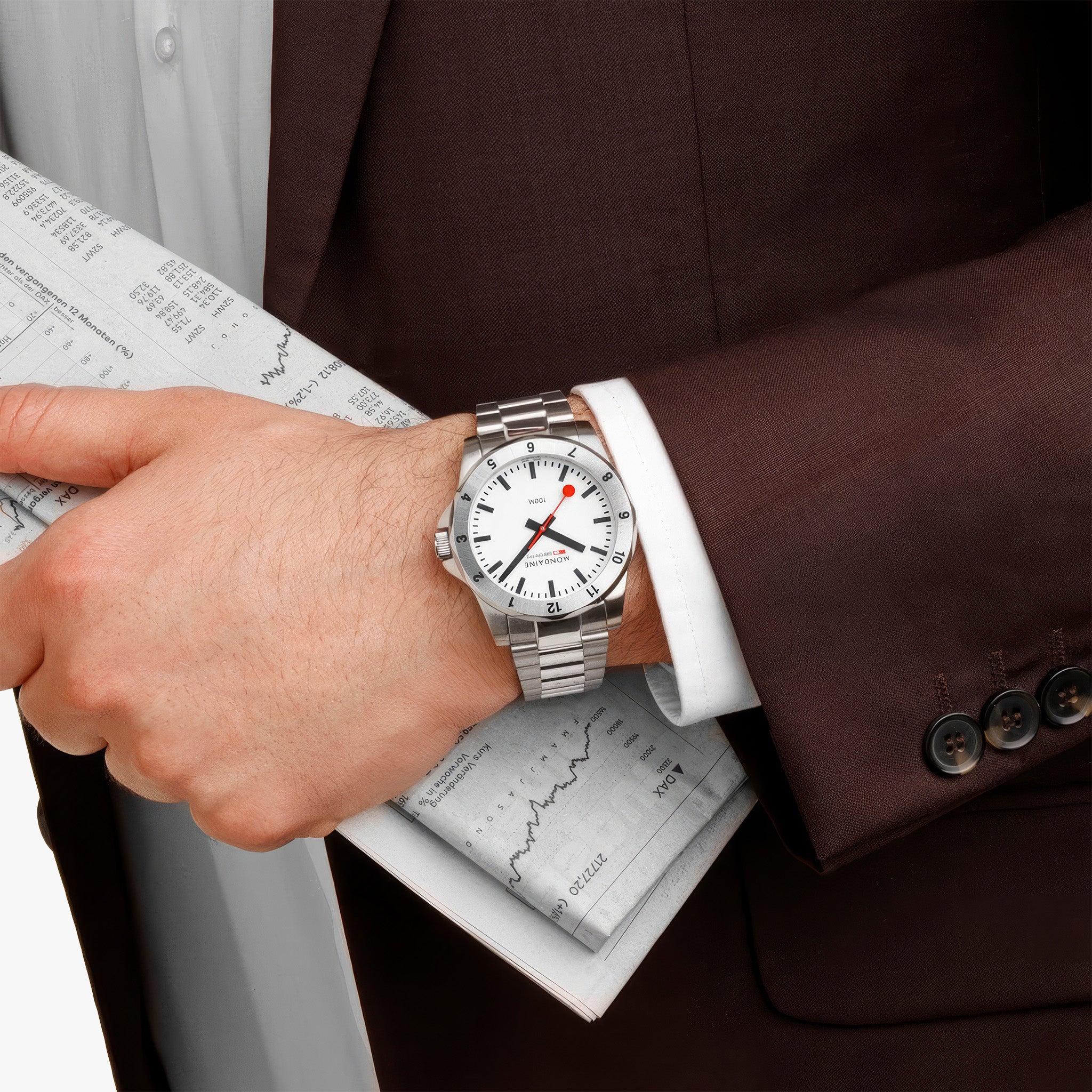 Numeri | 42 mm | Silicon Stainless Steel