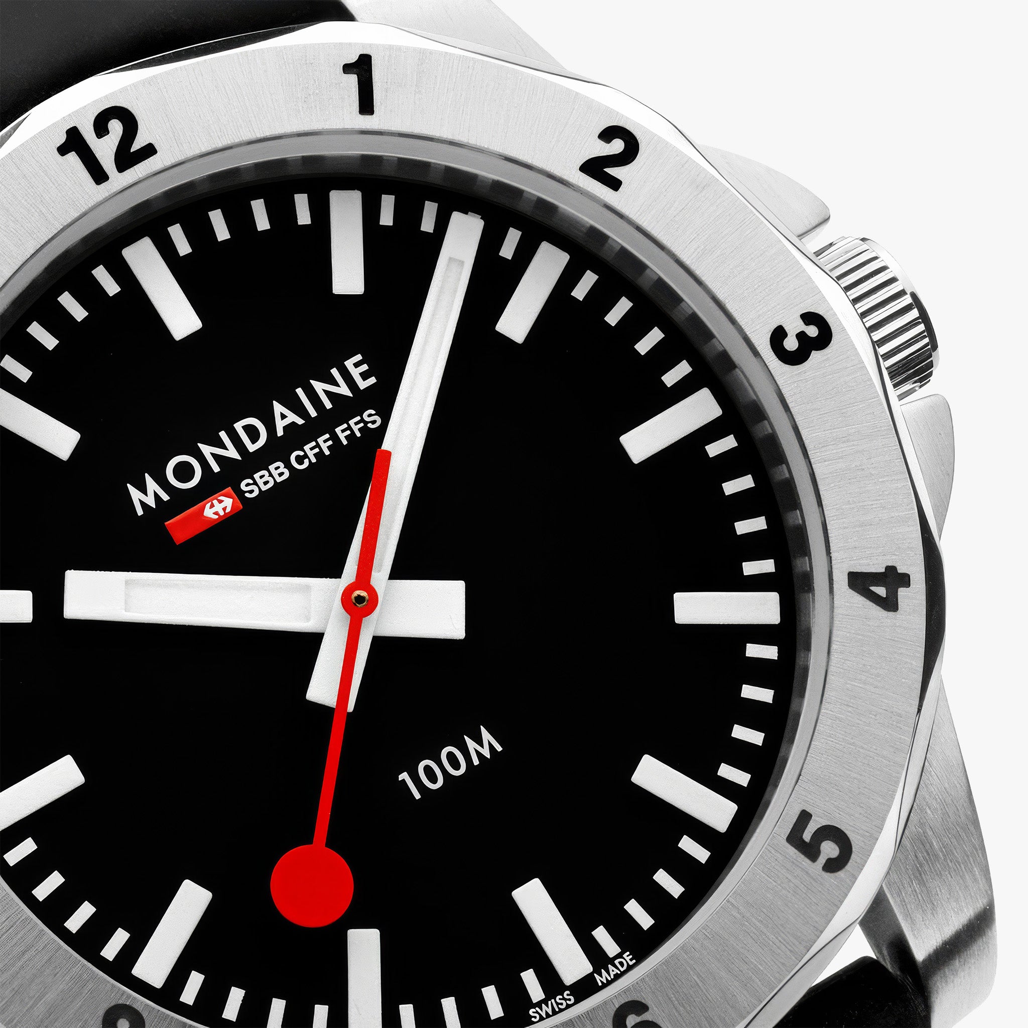 Number | 42mm | Silicone Rubber Black