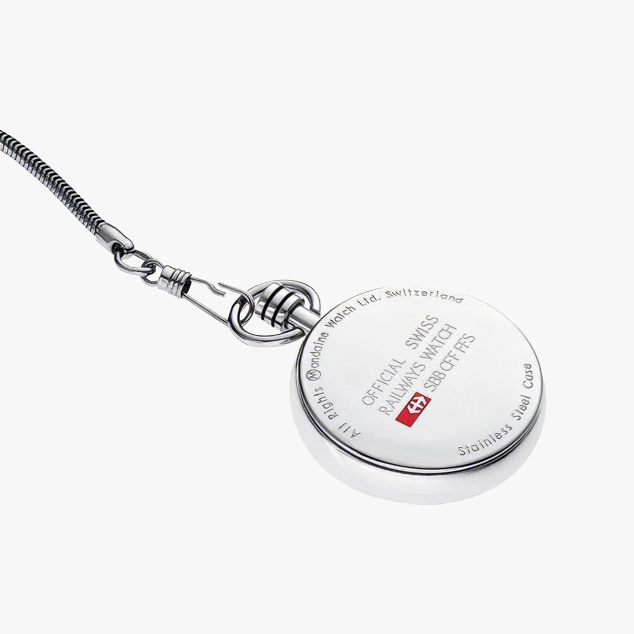Pocket Watch | 43 mm | Stainless Steel