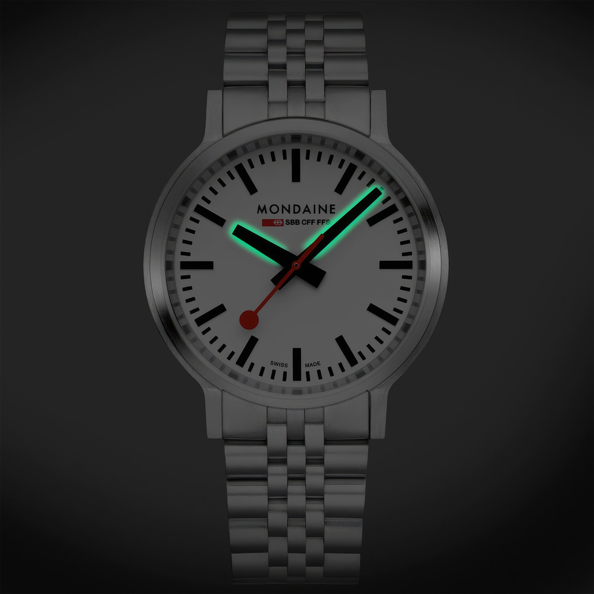 Stop2go | 41mm | stainless steel