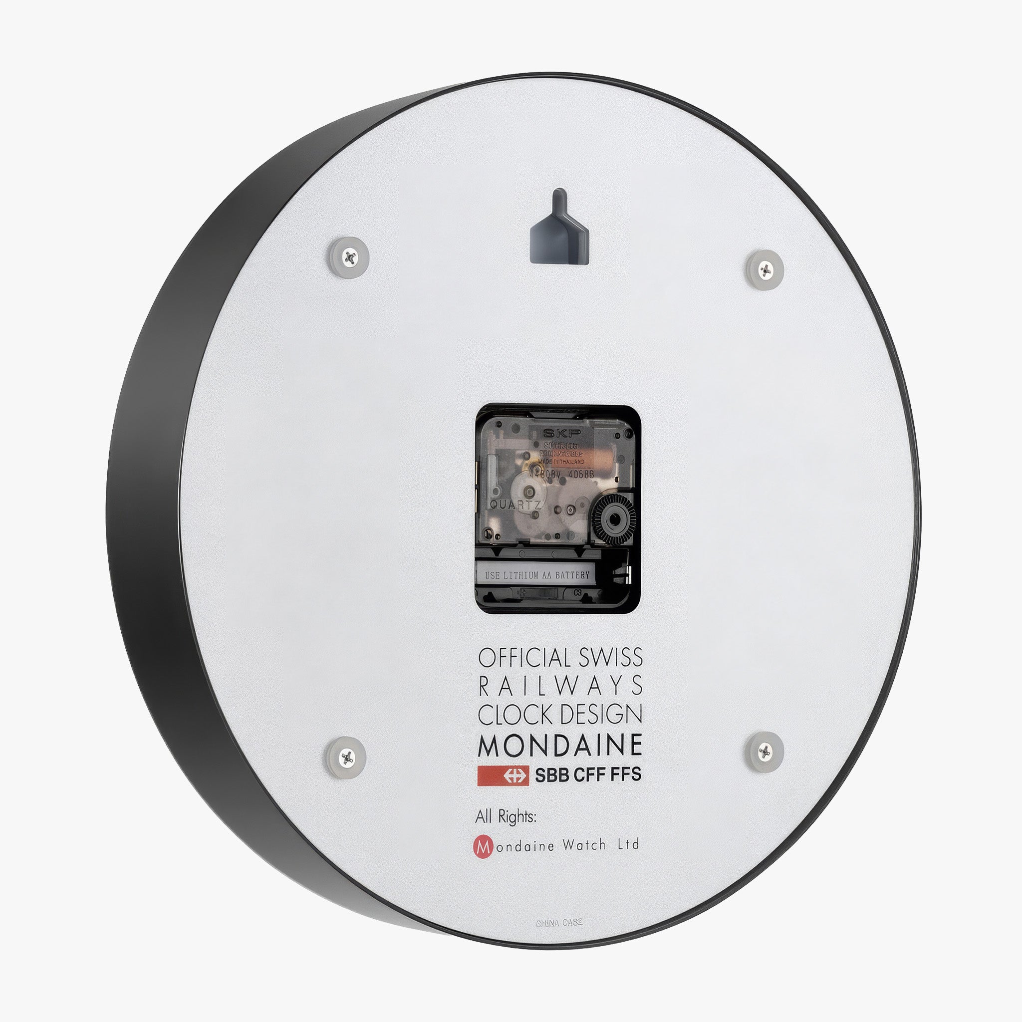 Wall Clock | 25 cm | Black