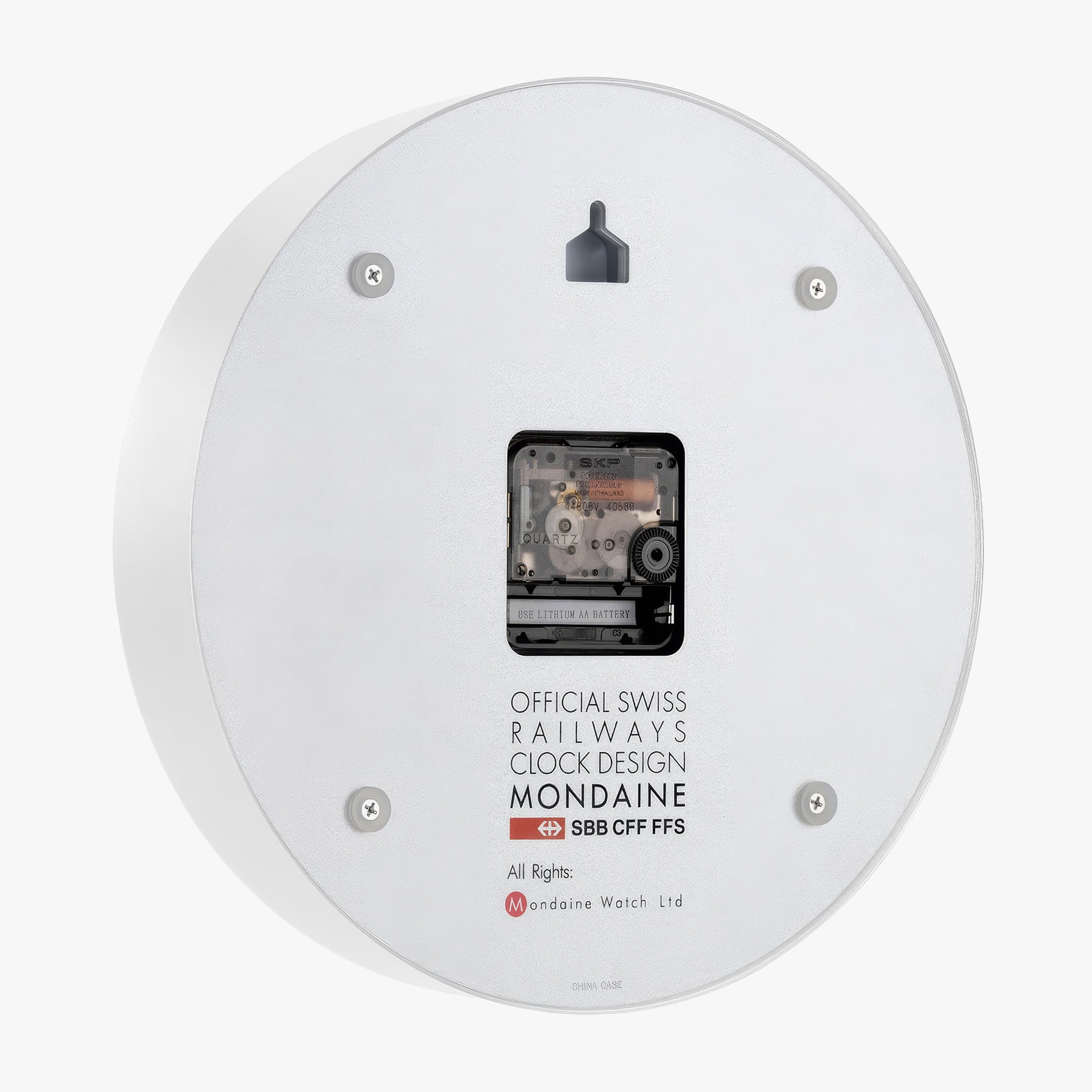 Wall Clock | 25 cm | White