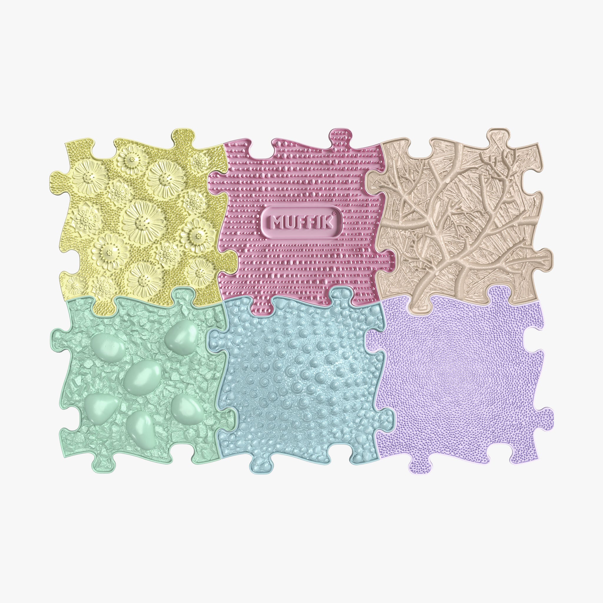 Baby Pastel Set Ortopedik Bebek Yer Matı