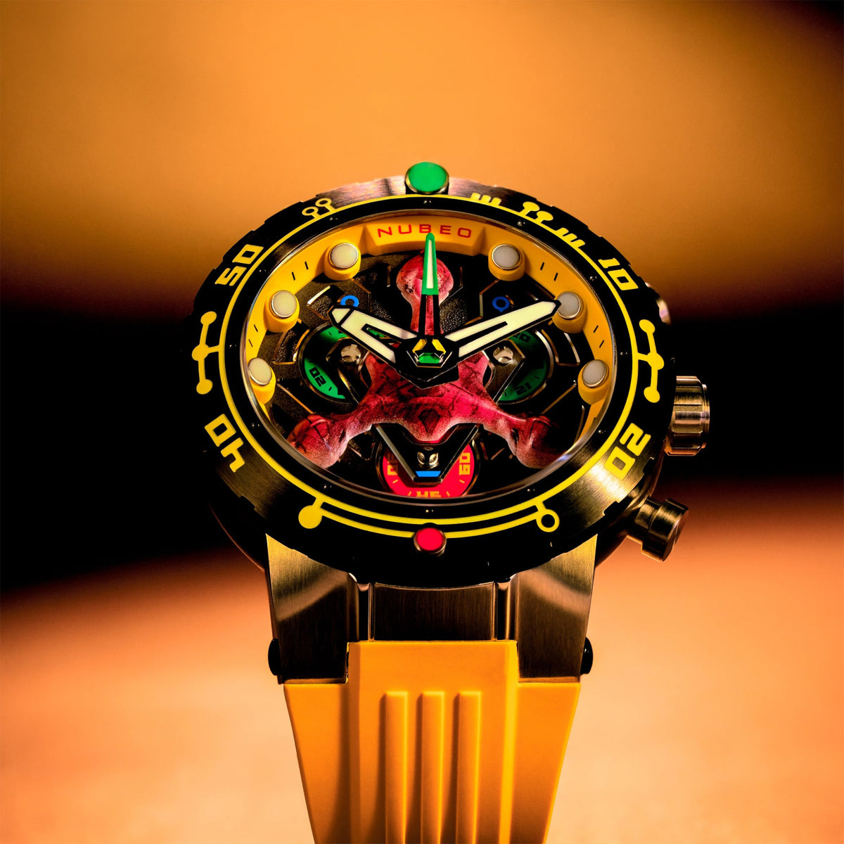 Opportunity Chronograph Star Trek First Contact Day Limited Edition Erkek Kol Saati | 48 mm | Celestial Yellow