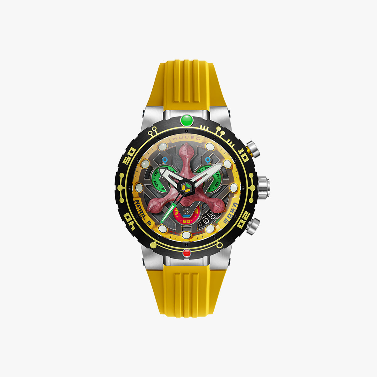 Opportunity Chronograph Star Trek First Contact Day Limited Edition Erkek Kol Saati | 48 mm | Celestial Yellow
