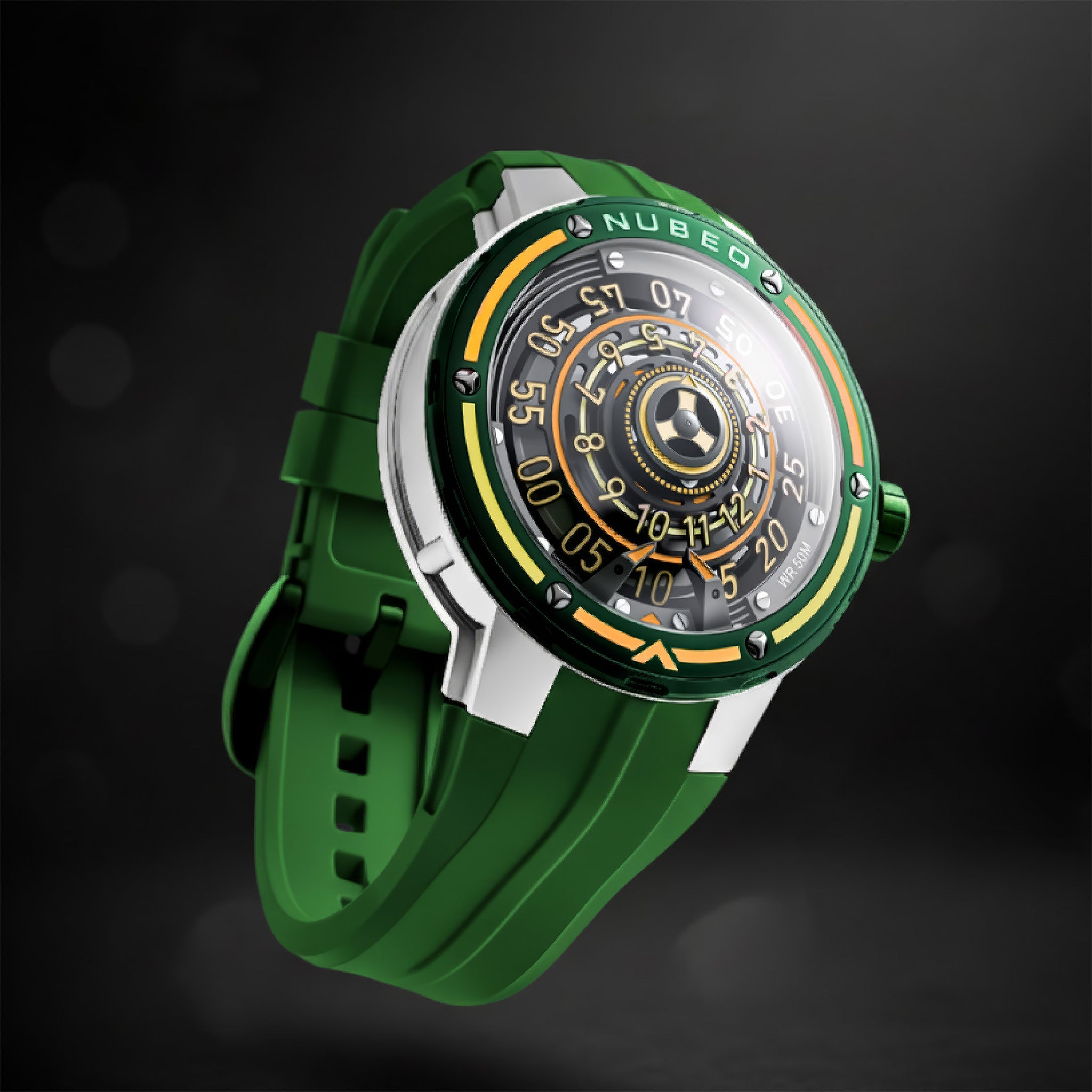 Orbiter Automatic Limited Edition | 50 mm | Asteroid Green