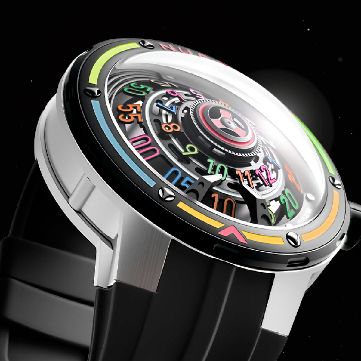 Orbiter Automatic Limited Edition Erkek Kol Saati | 50 mm | Celestial Abyss