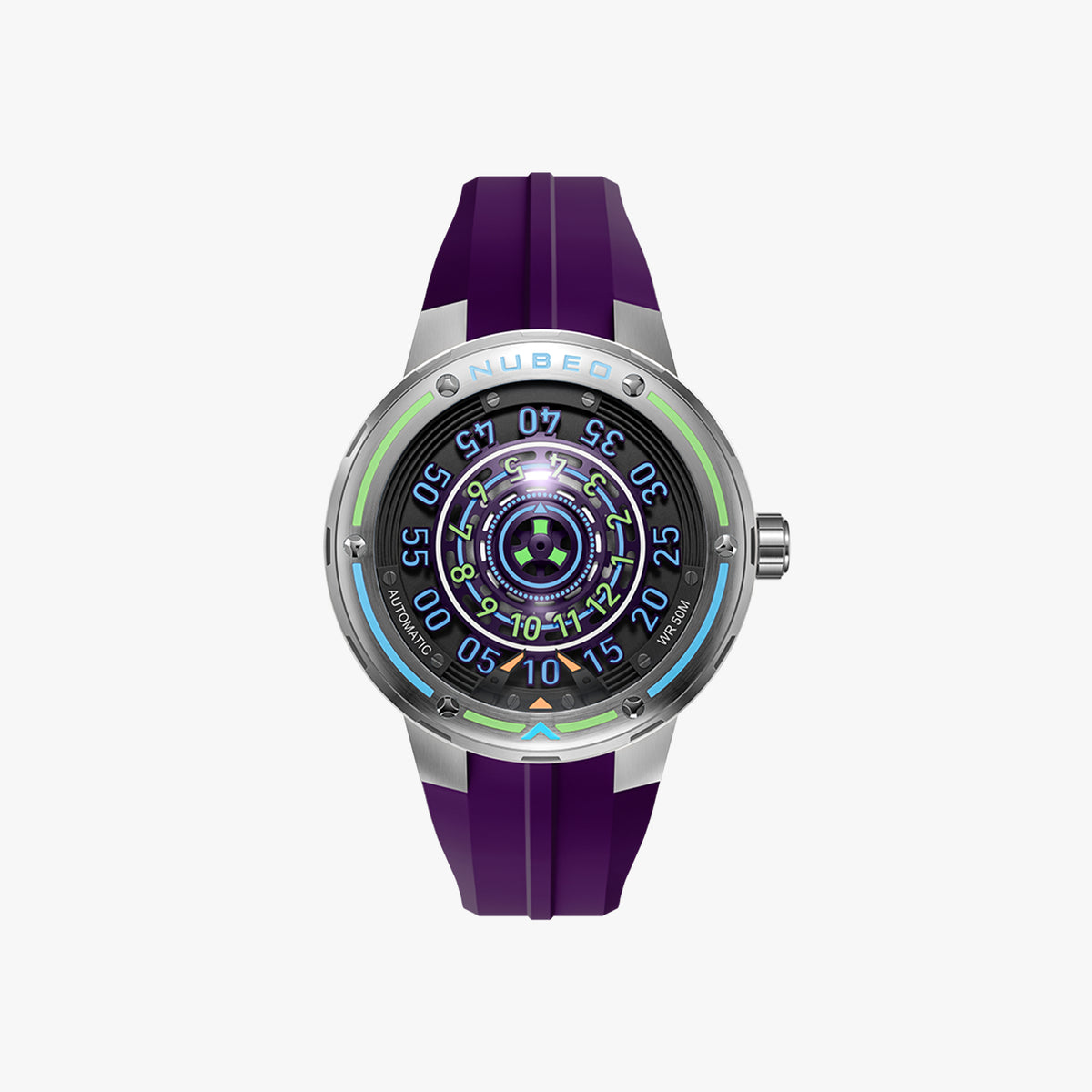 Orbiter Automatic Limited Edition Erkek Kol Saati | 50 mm | Planetary Purple