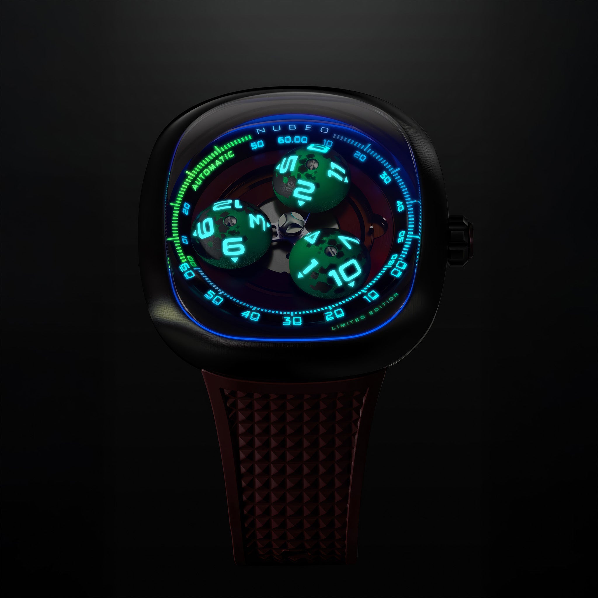 Tri-Star Orbit Automatic Limited Edition | 46 mm | Rocket Red
