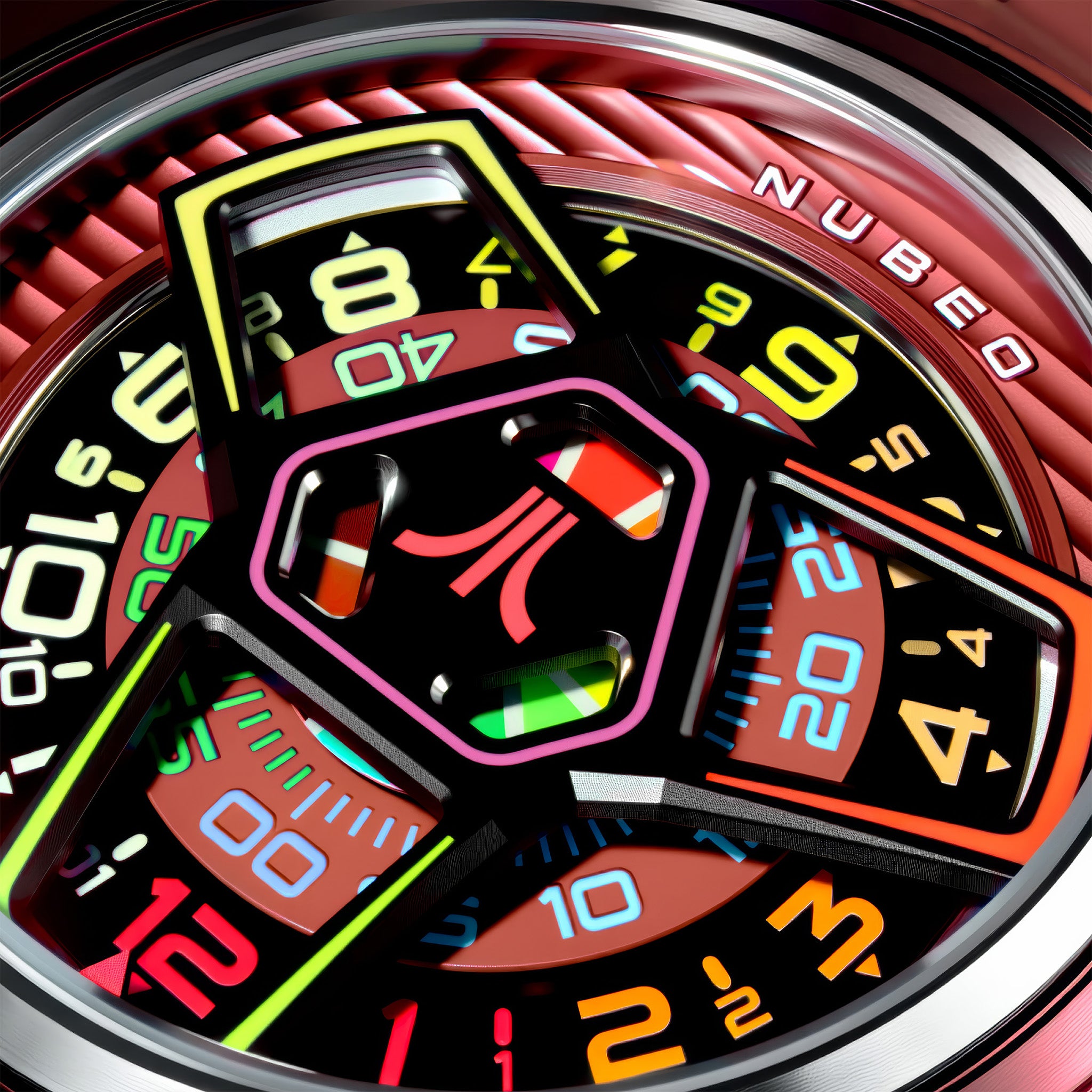 Ventana Automatic Atari Retro Gamer Limited Edition | 50 mm | Scarlet Synth