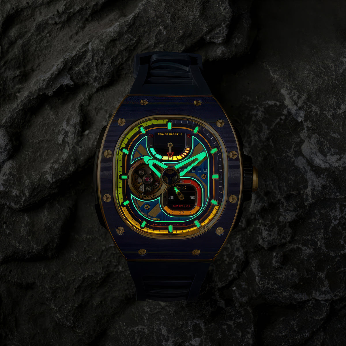 Viper Automatic Limited Edition Erkek Kol Saati | 44 mm | Spartan Blue