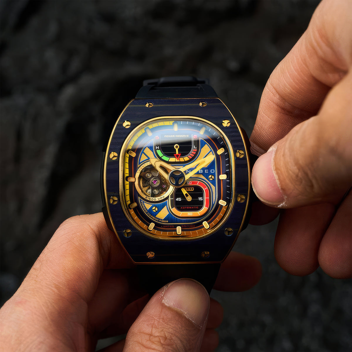 Viper Automatic Limited Edition Erkek Kol Saati | 44 mm | Spartan Blue