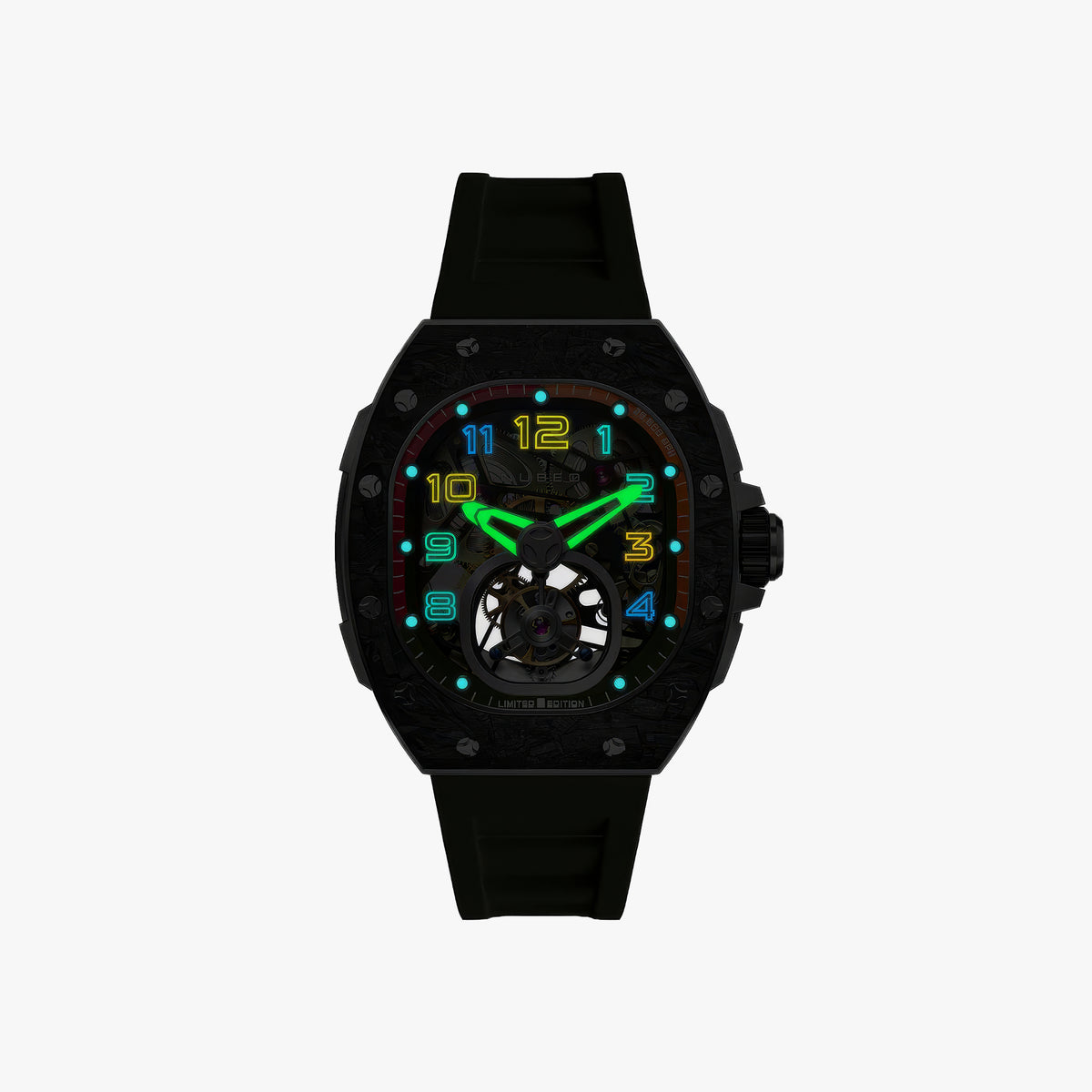Viper Tourbillon Limited Edition Erkek Kol Saati | 43,5 mm | Napier Green