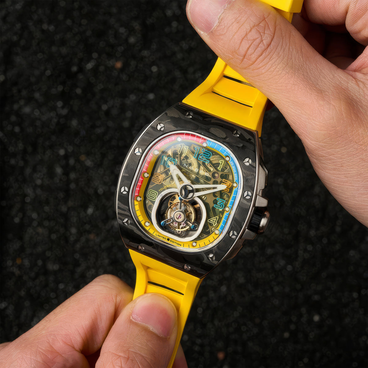 Viper Tourbillon Limited Edition Erkek Kol Saati | 43,5 mm | Shaded Sun