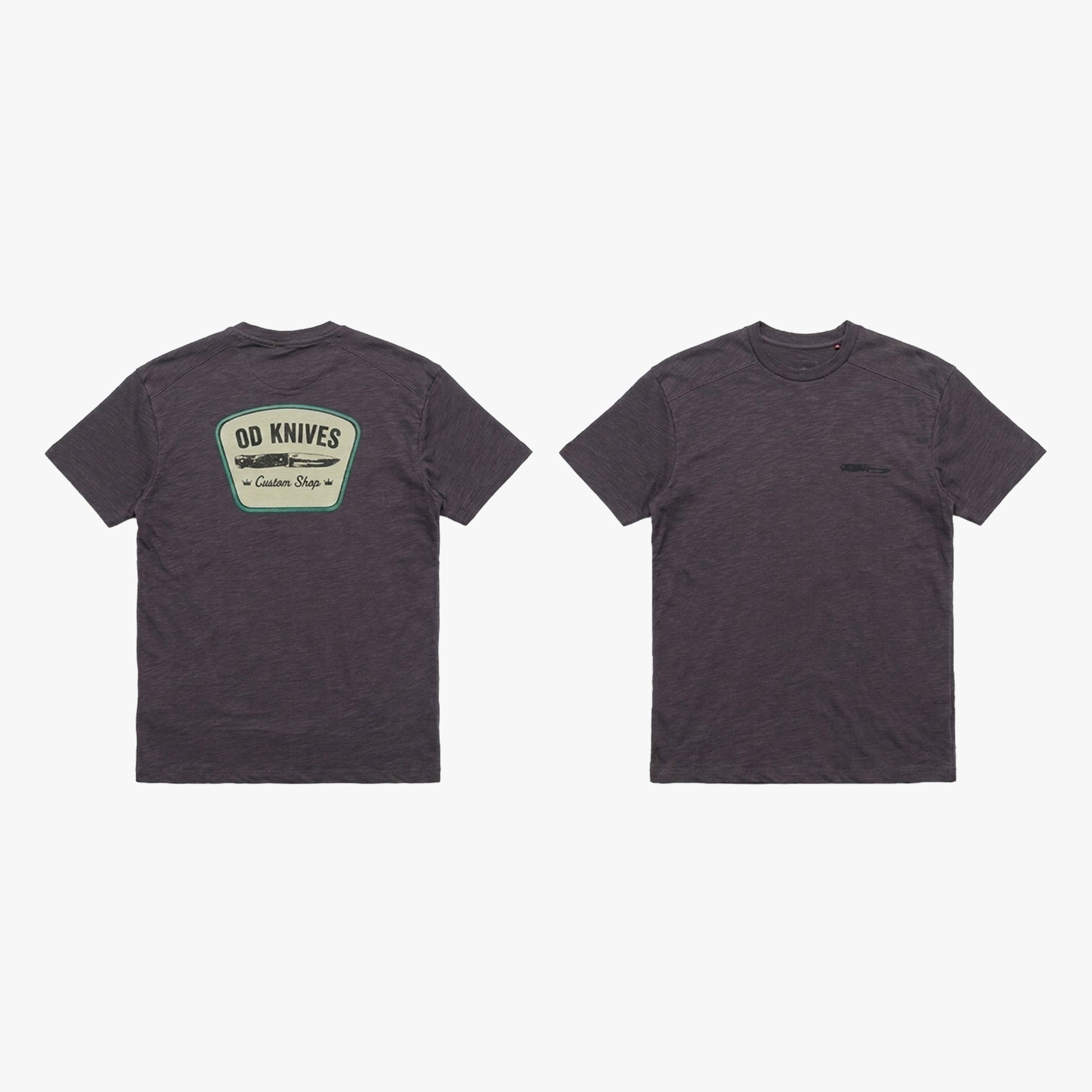 Bushcraft T-Shirt %100 Pamuk Printed | Antrasit