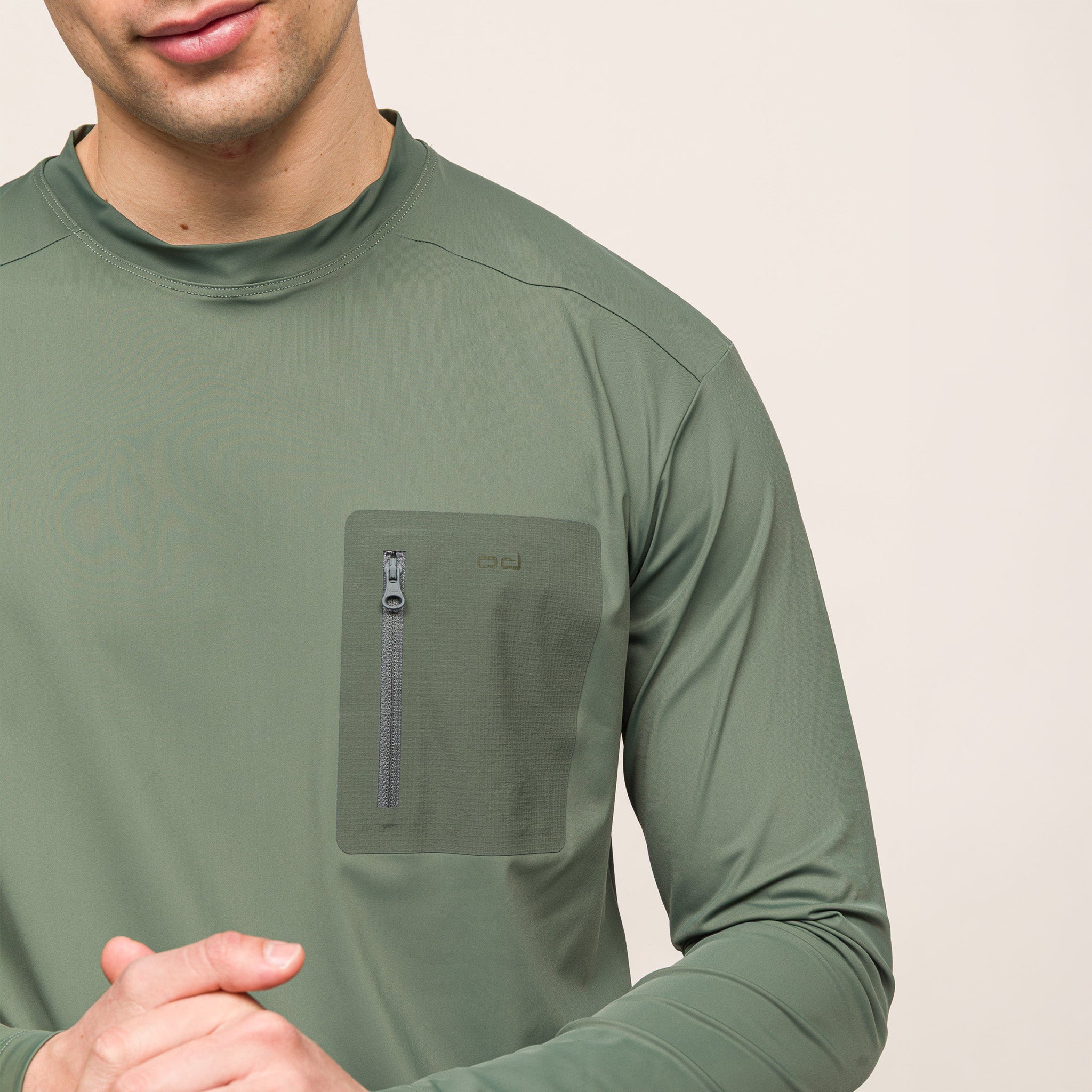 Climacool Performans Uzun Kollu T-Shirt | Yeşil