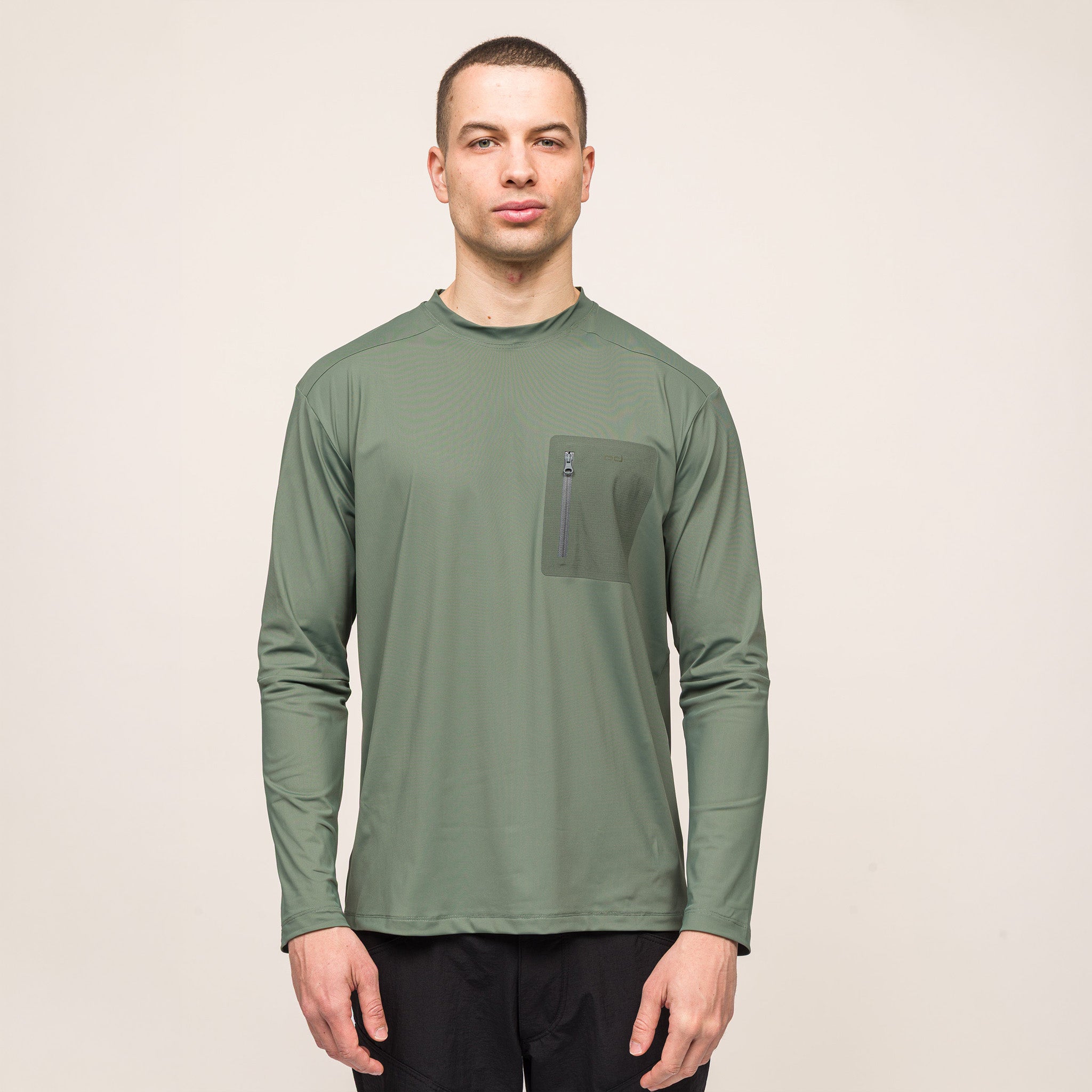 Climacool Performans Uzun Kollu T-Shirt | Yeşil