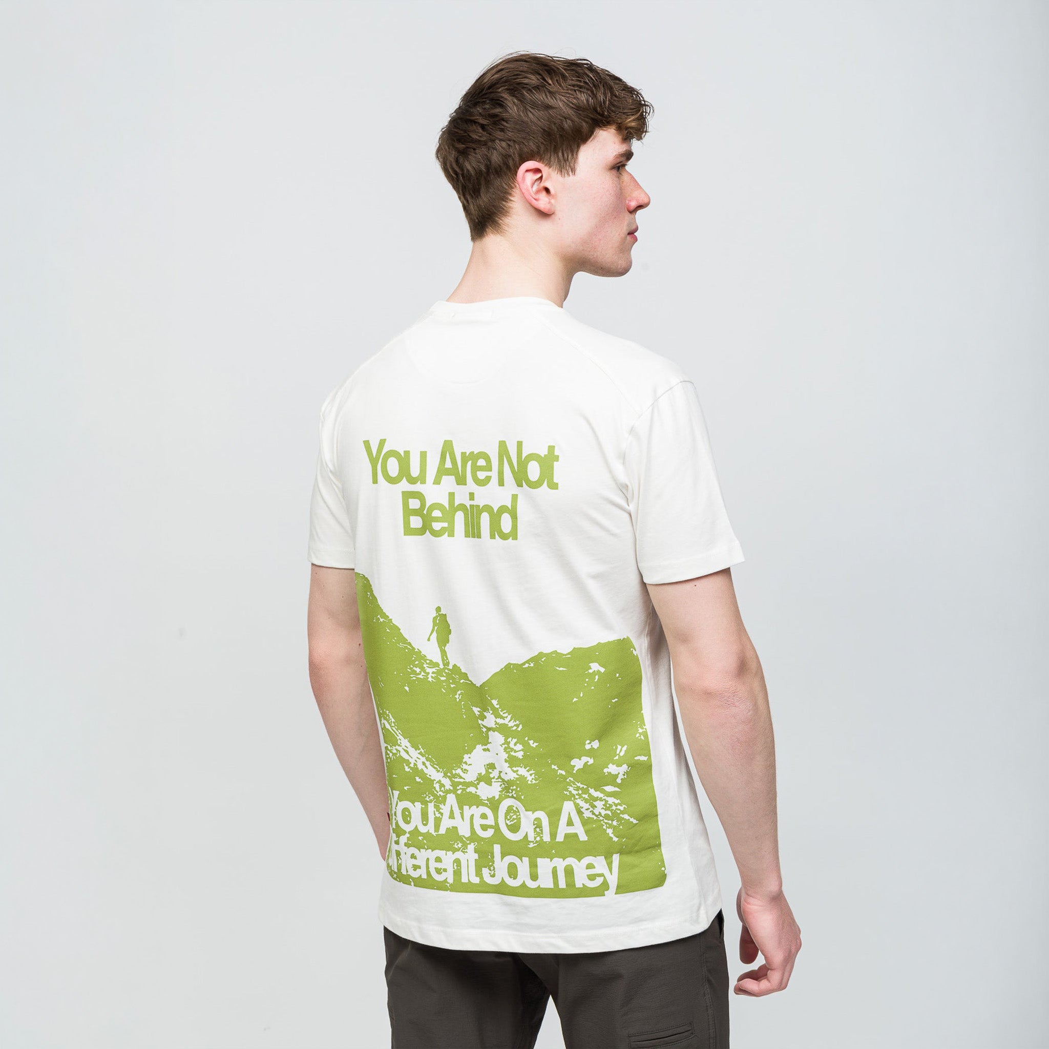 MANIFEST T-Shirt %100 Pamuk Printed | Kırık Beyaz