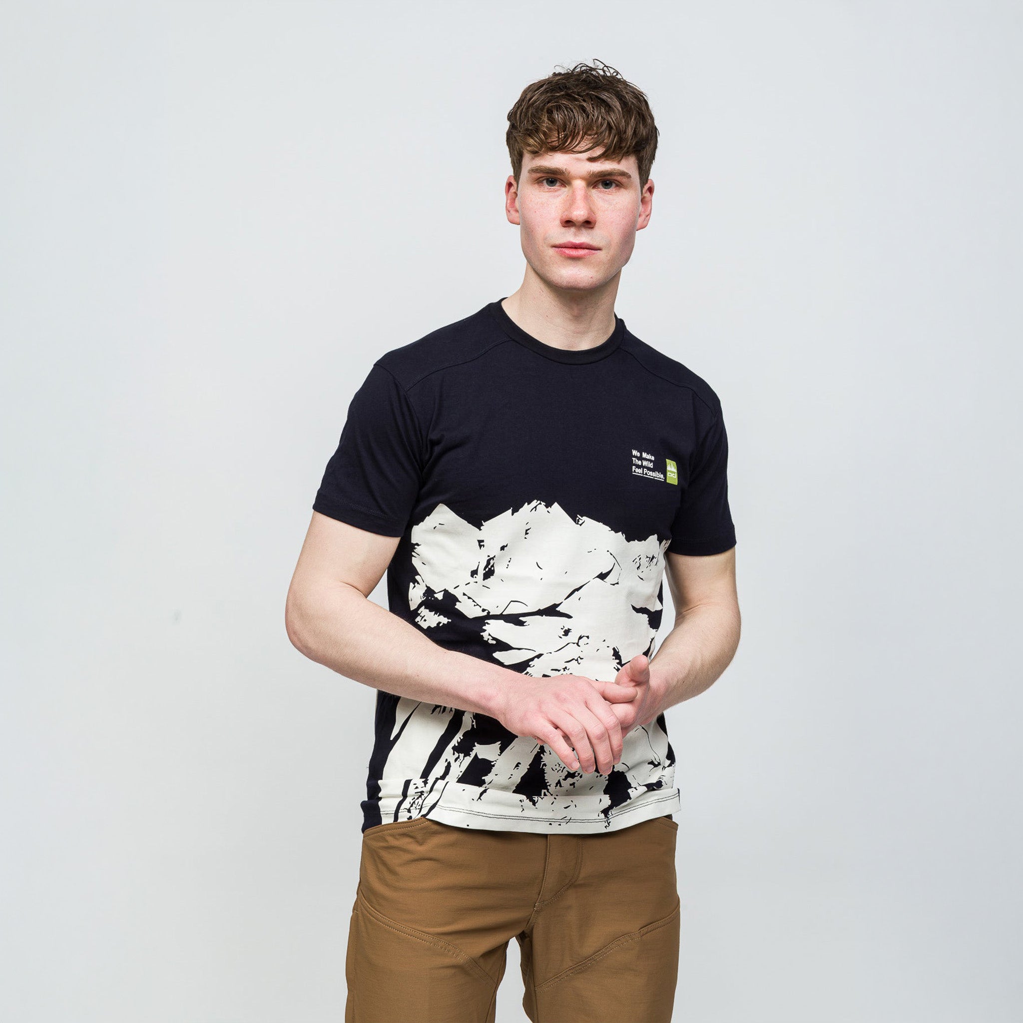 MANIFEST T-Shirt %100 Pamuk Printed | Koyu Lacivert