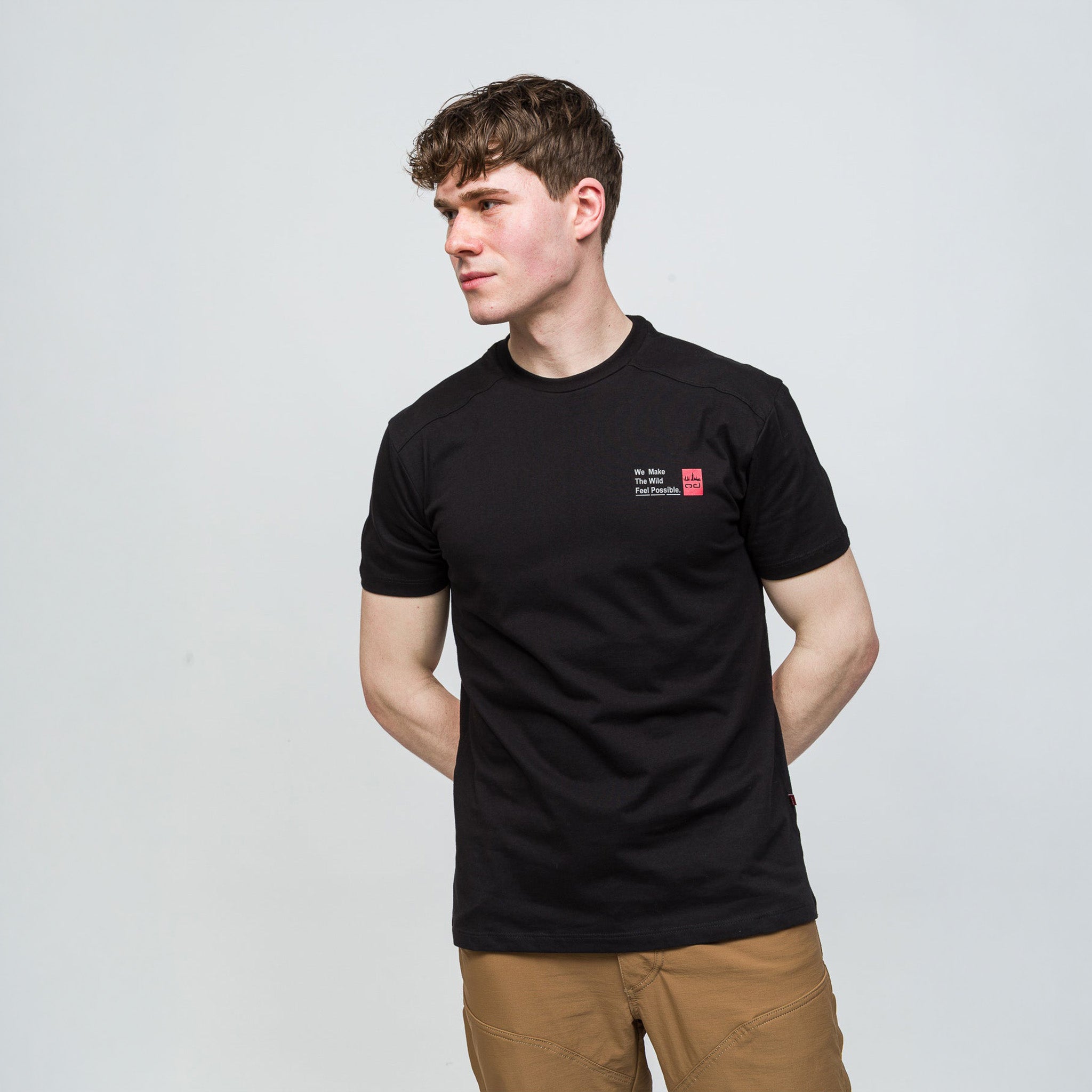 MANIFEST T-Shirt %100 Pamuk Printed | Siyah