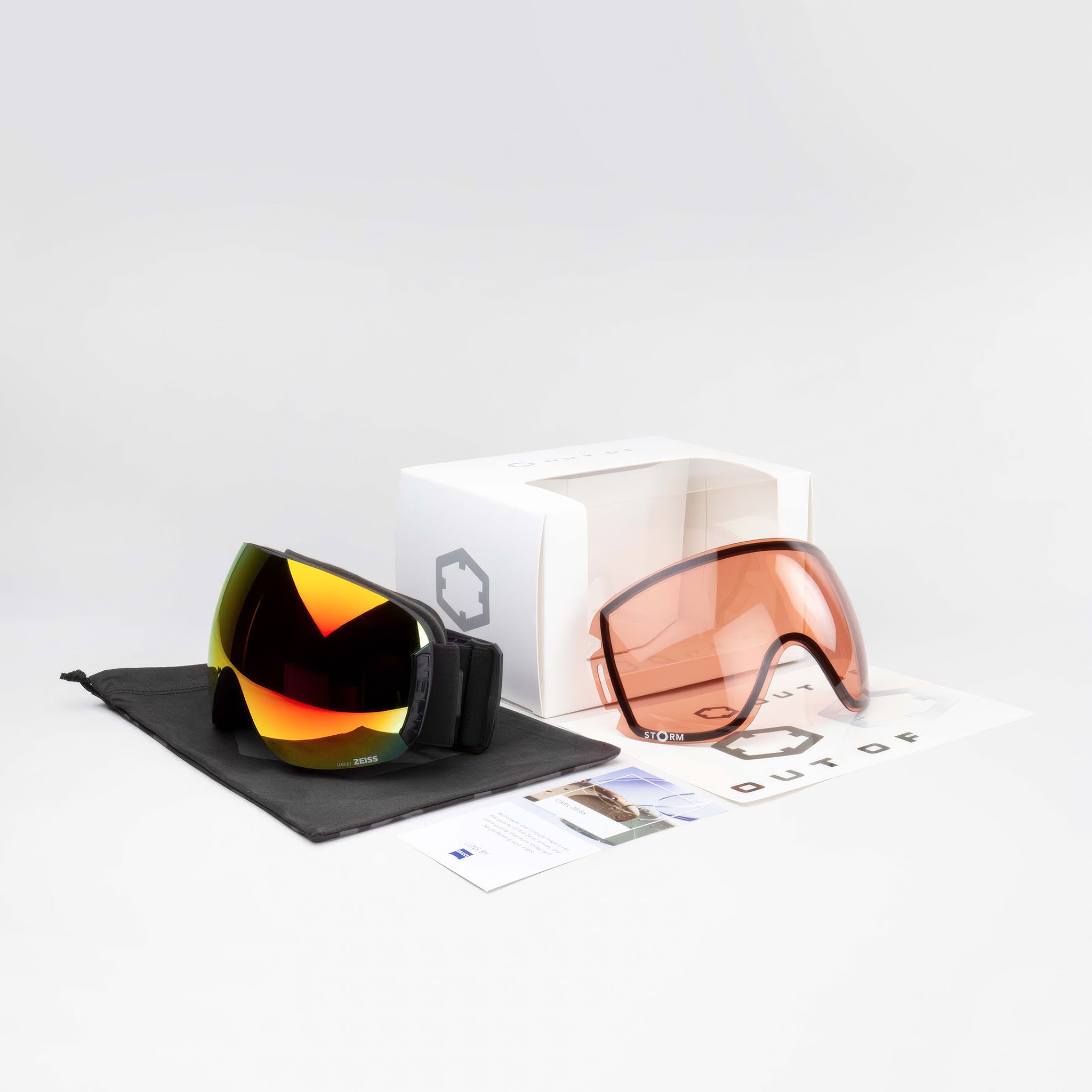 Open Zeiss Kayak Gözlüğü | Red Mci