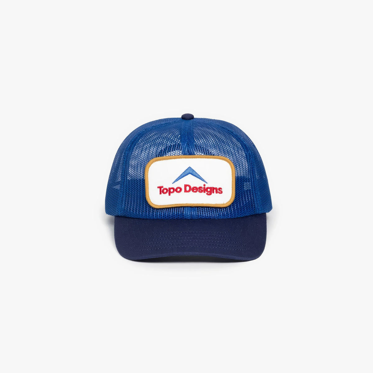 Patch Mesh Trucker - Retro Icon Şapka | French Blue