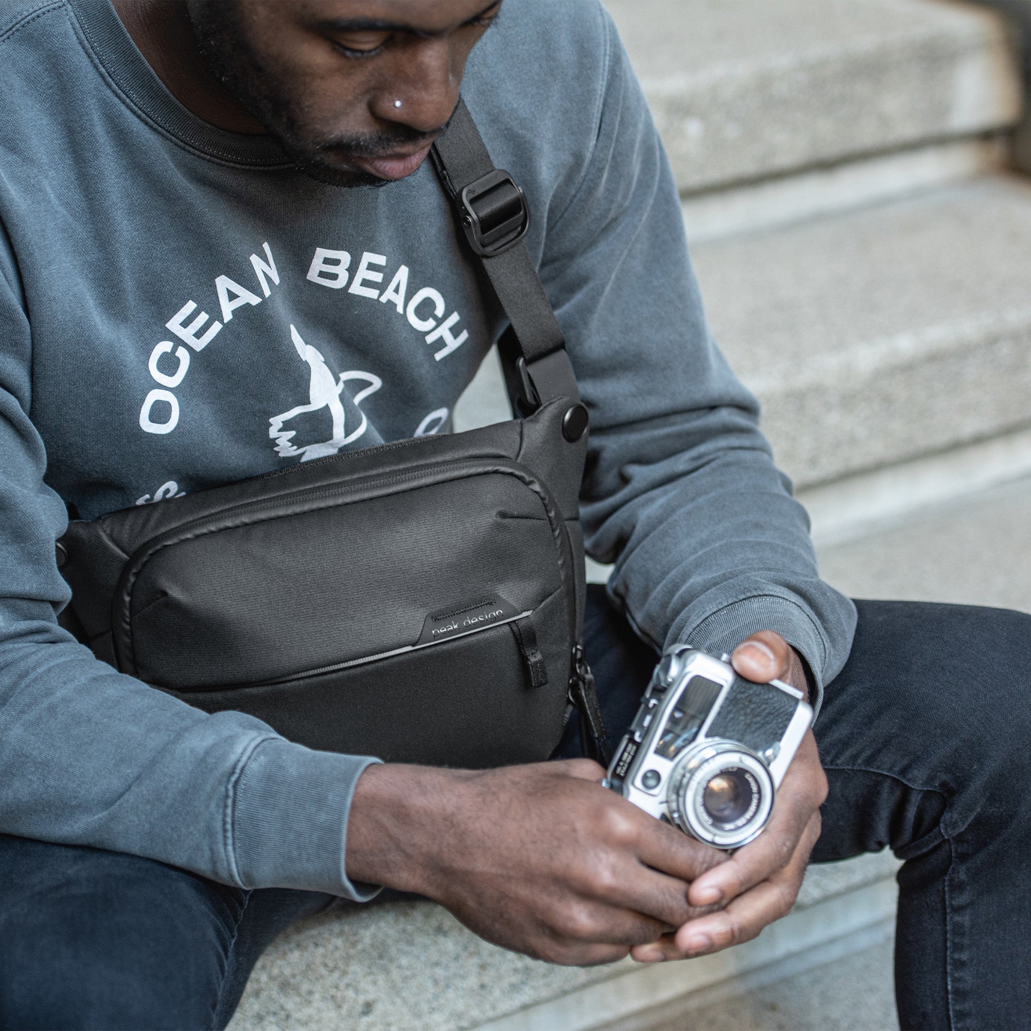 Everyday Sling 3L v2 | Çapraz Çanta | Black