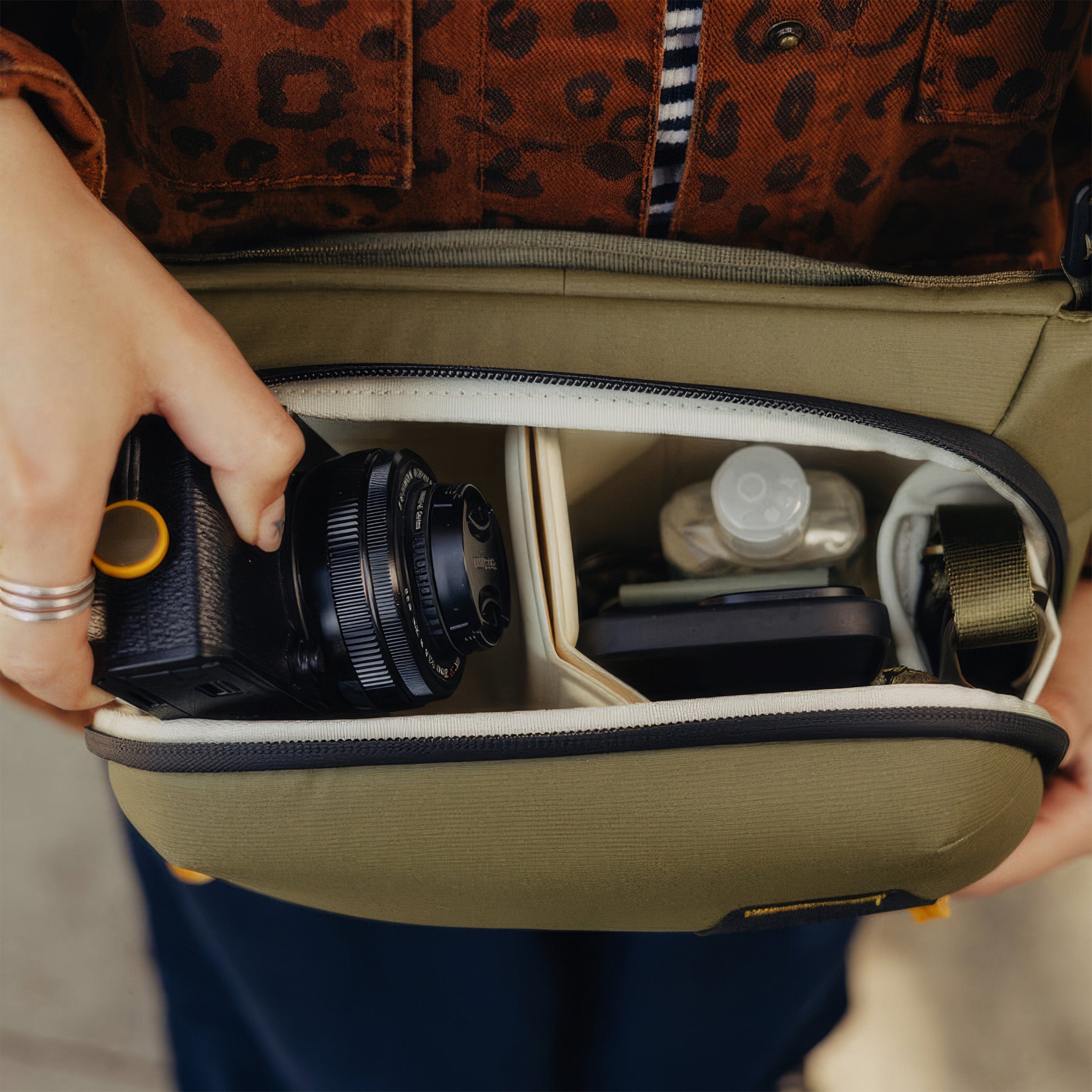 Everyday Sling 3L | Fonksiyonel Omuz Çantası | Kelp