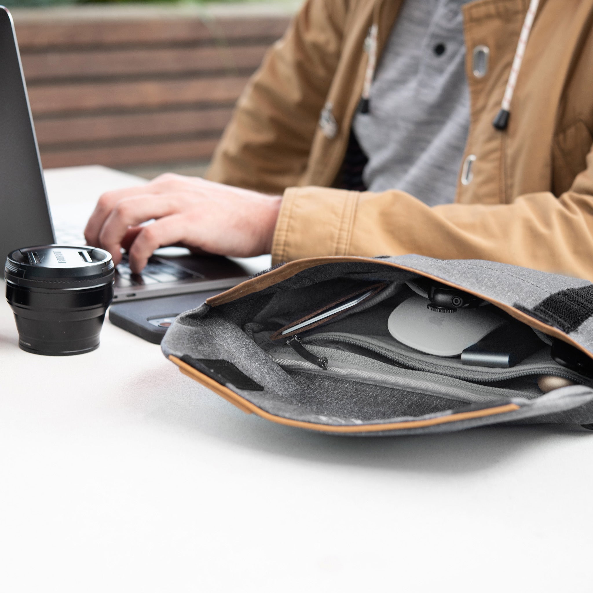 Field Pouch | Organizer | Charcoal