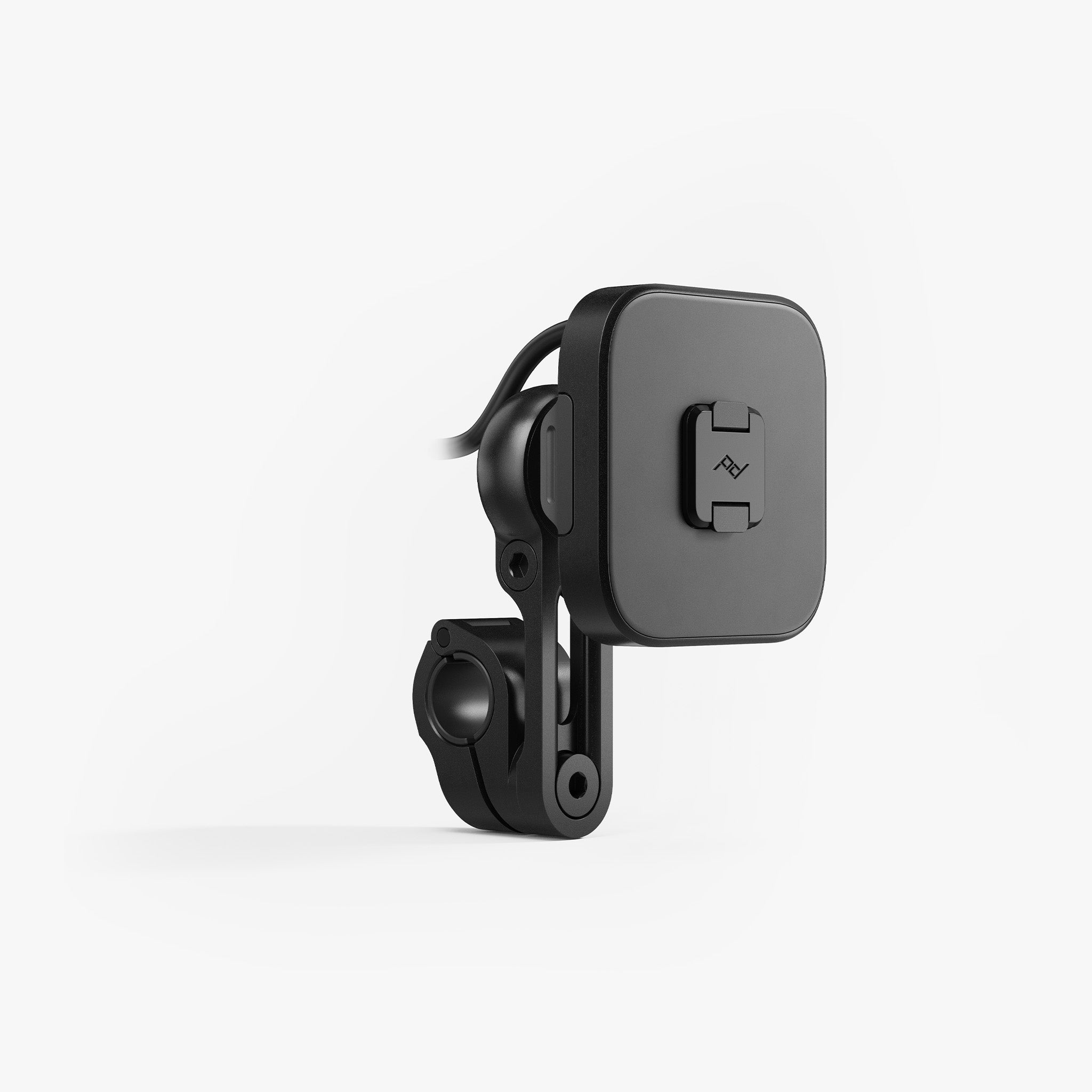 Motorcycle Mirror Mount - Charging (Locking, Qi2) | Telefon Tutucu