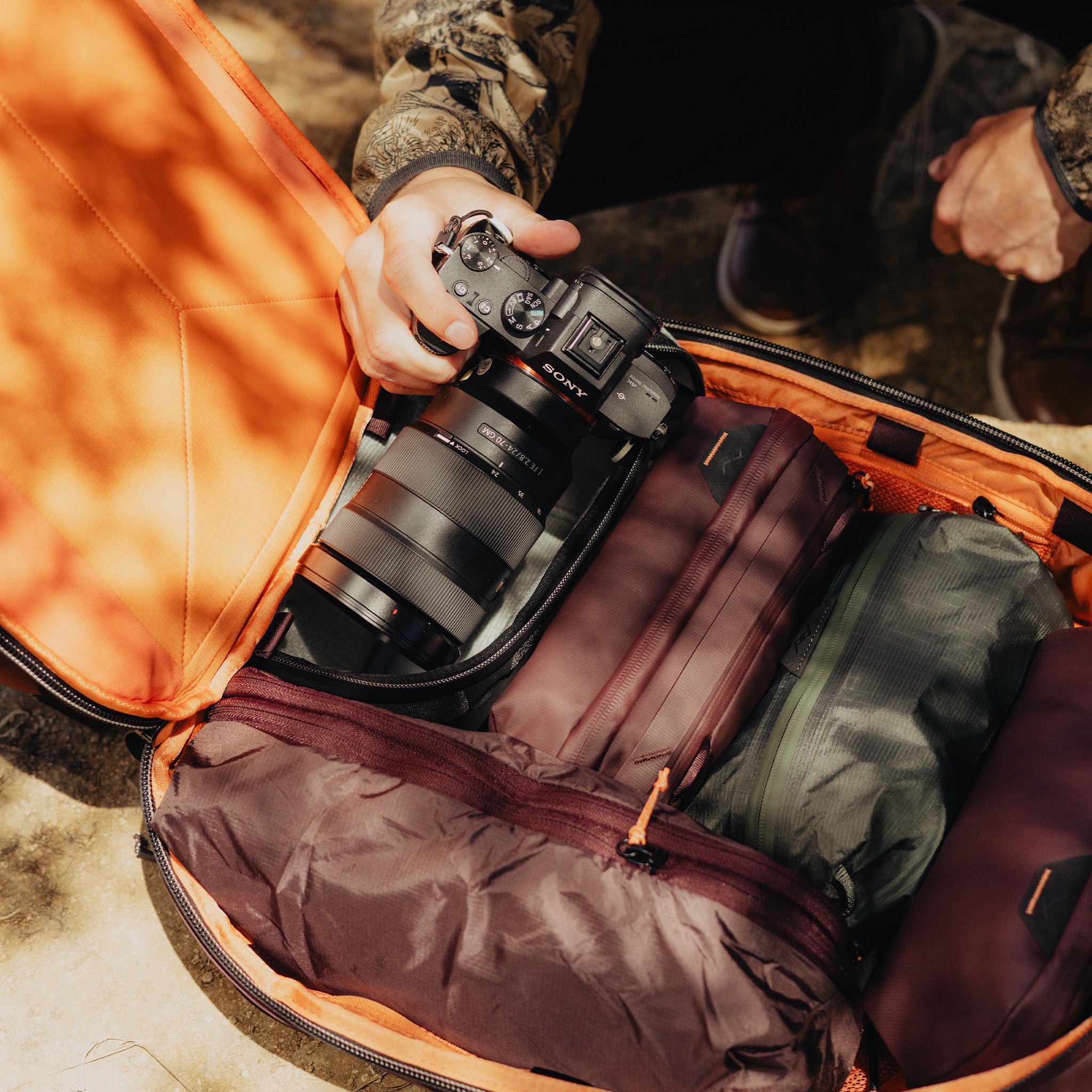 C*a様 Peak Design Travel Backpack 30L ミッド Peak Design Travel Backpack 30L Eclipse – Genişleyebilen Yapı