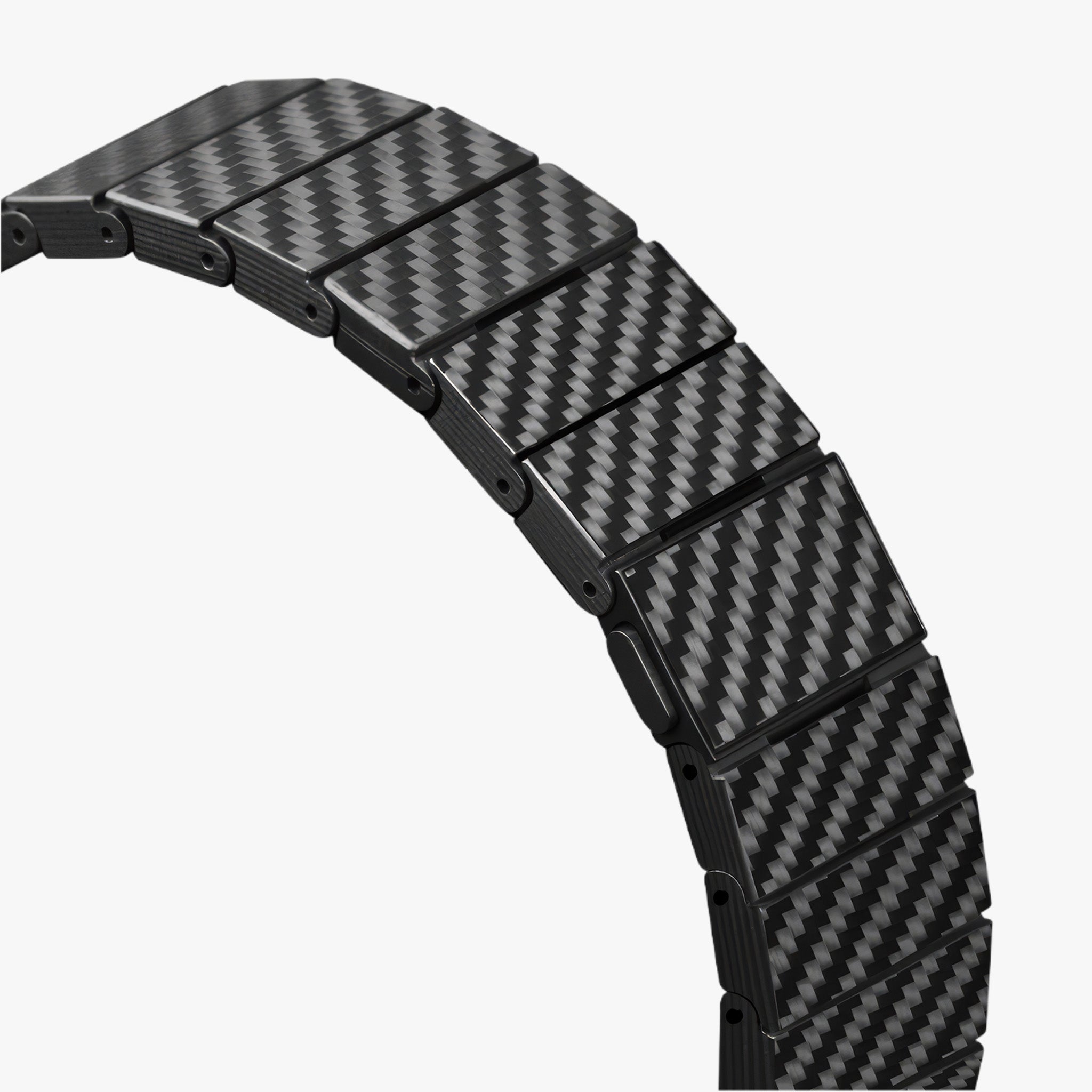 Galaxy Watch Ultra 47mm Carbon Fiber Watch Band | Modern Black/Grey (Twill)