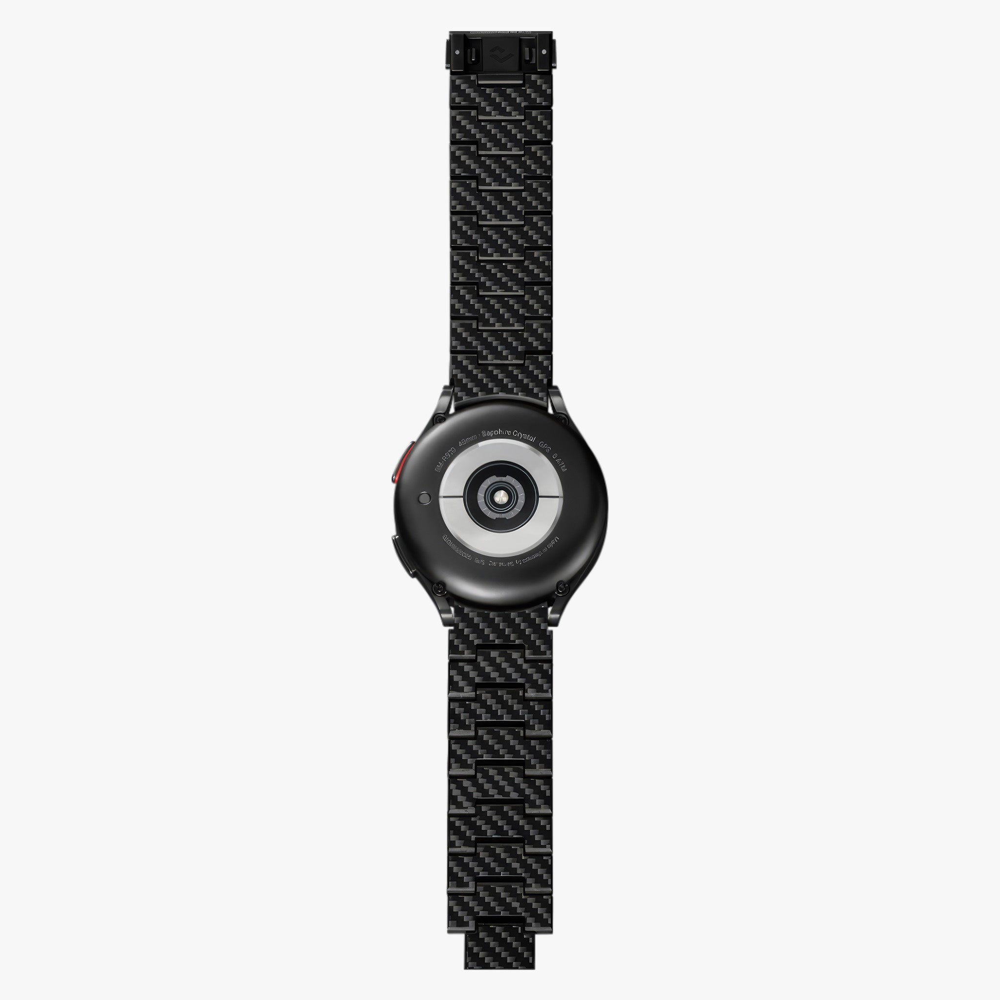 Galaxy Watch Ultra 47mm Carbon Fiber Watch Band | Modern Black/Grey (Twill)