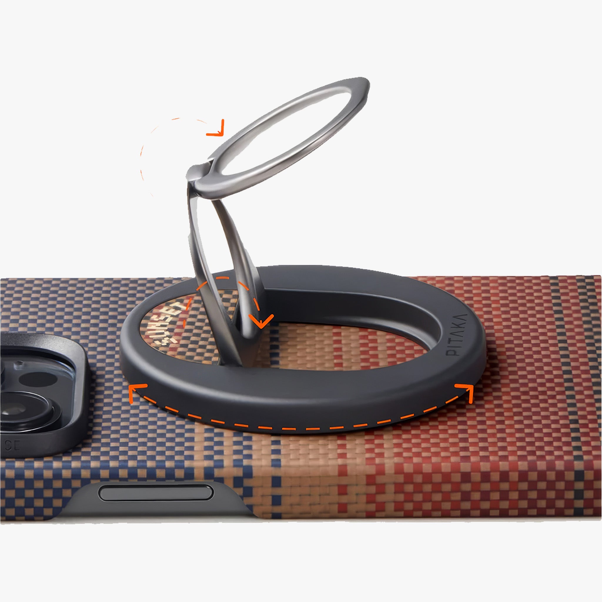 iPhone 16 Pro Max Edge Case | Sunset + MagEZ Grip 3