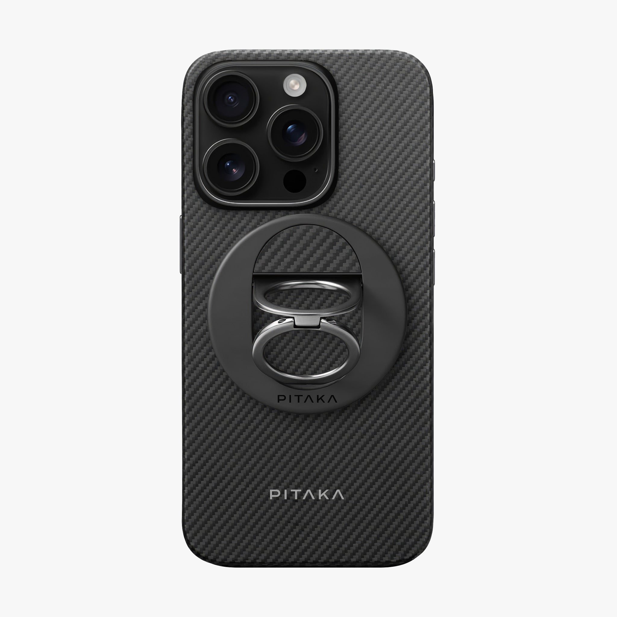 iPhone 16 Pro Max Edge Case | Black + MagEZ Grip 3