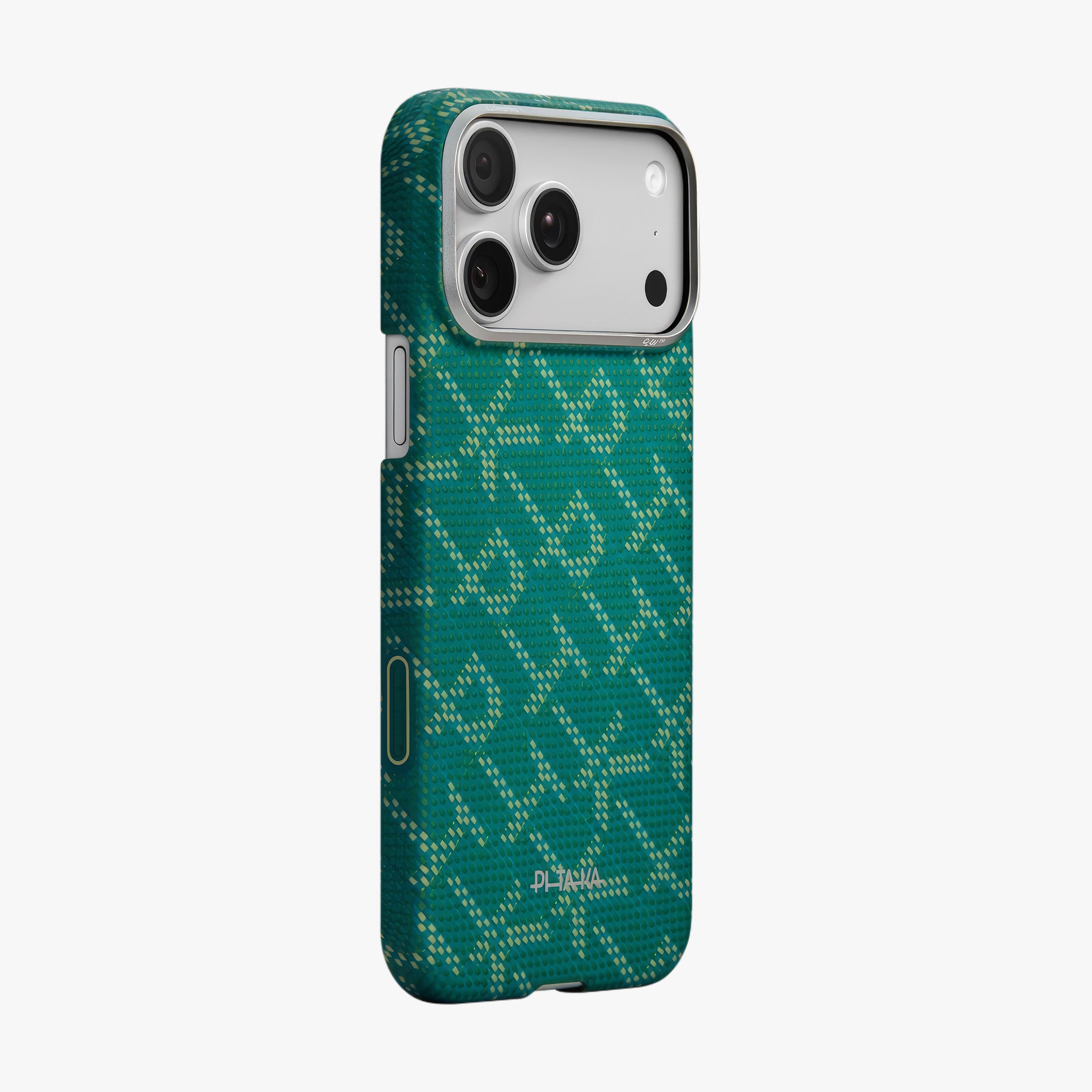 iPhone 17 Pro Edge Case | PTK Leaping – Gold Green (PitaTap™)