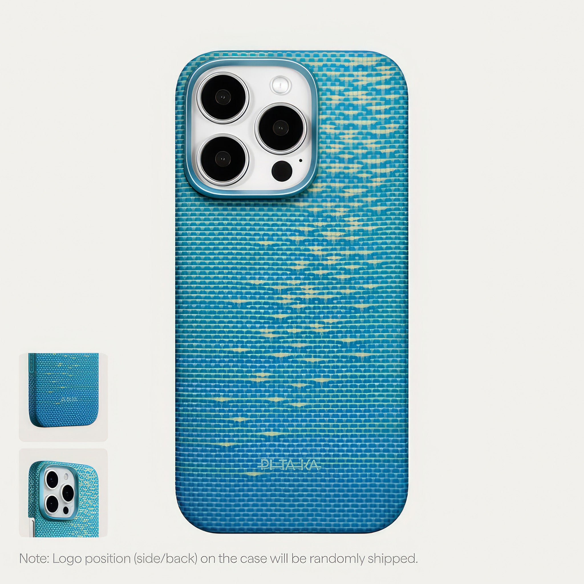 iPhone 17 Pro Max Edge Case | Lucid Blue (PitaTap™)