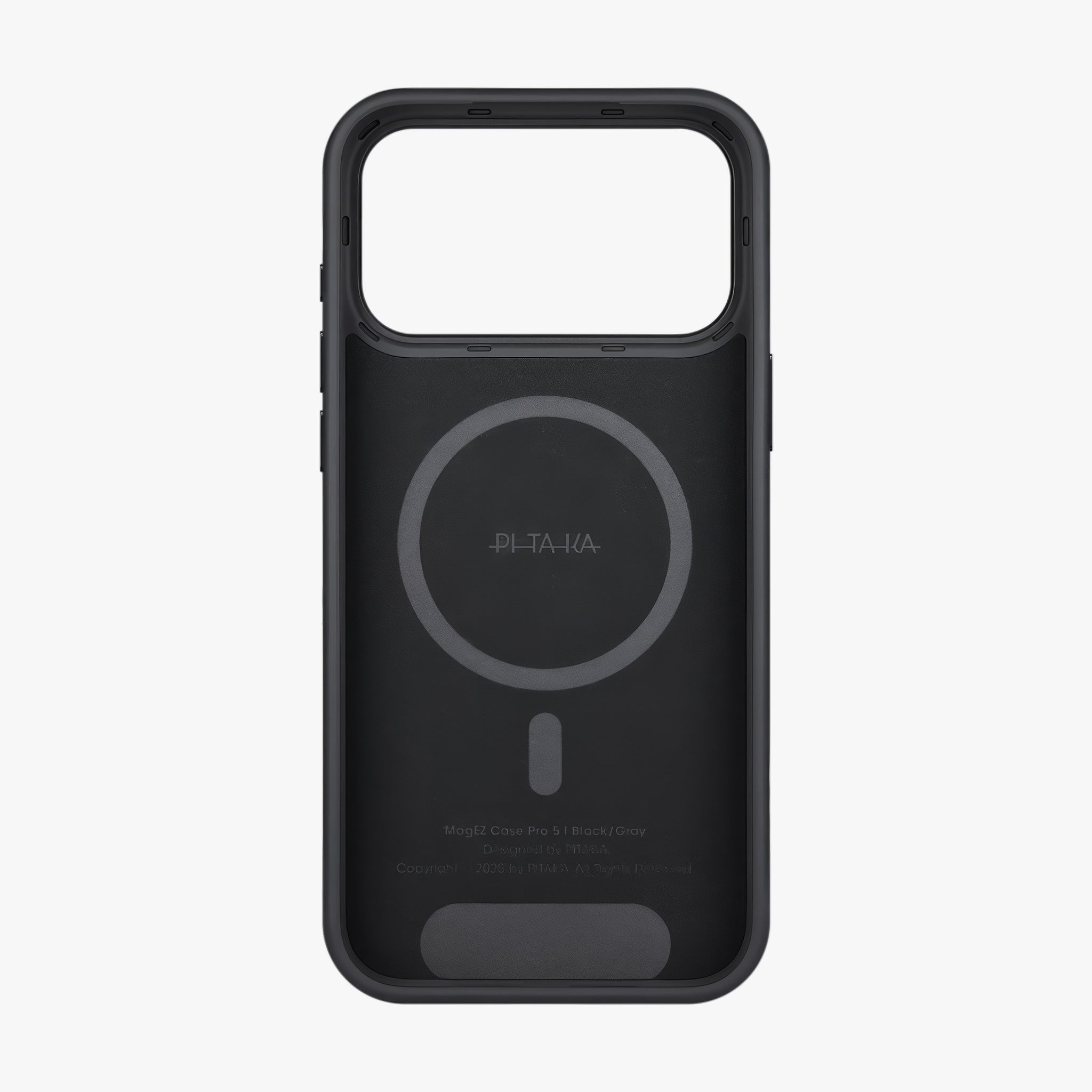 iPhone 17 Pro Max Summa Case | 600D Black/Grey (Twill)