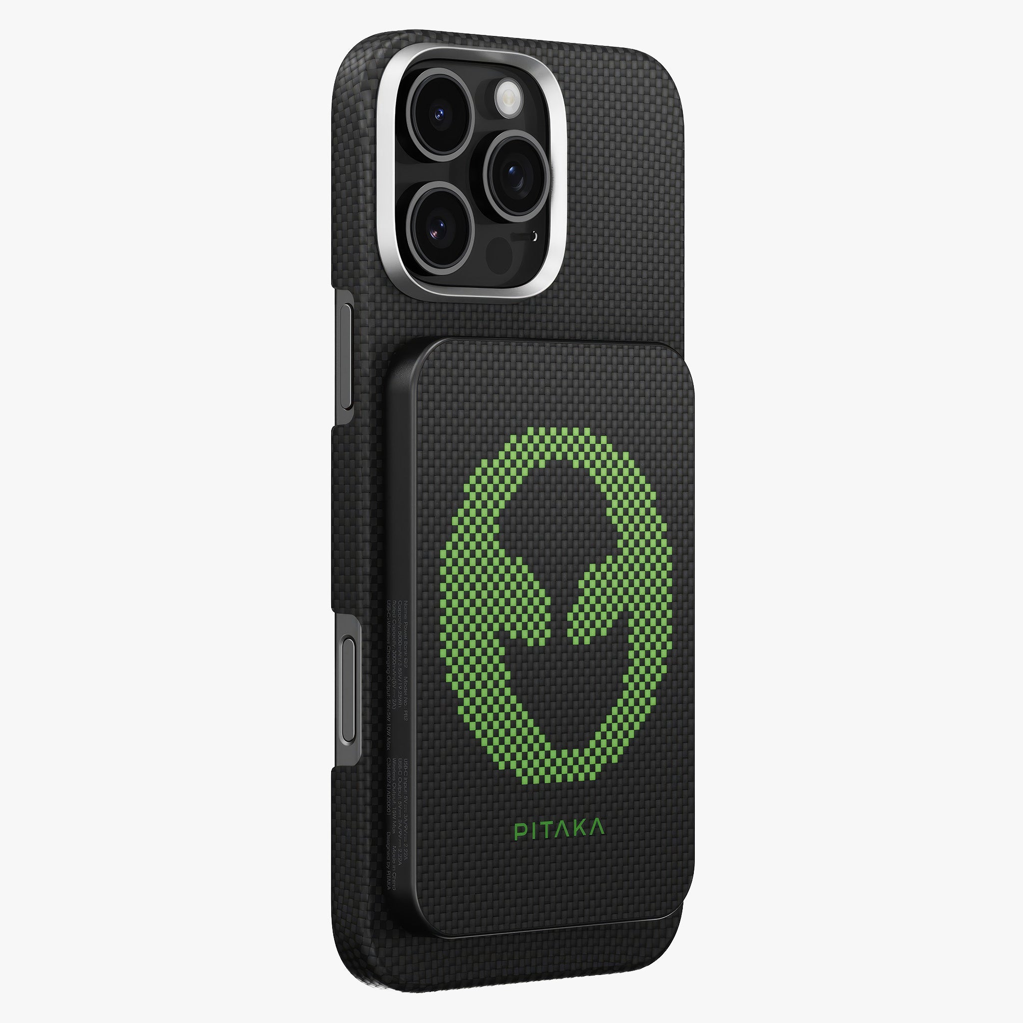 MagSafe Aramid Fiber Magnetic Power Bank | Alien