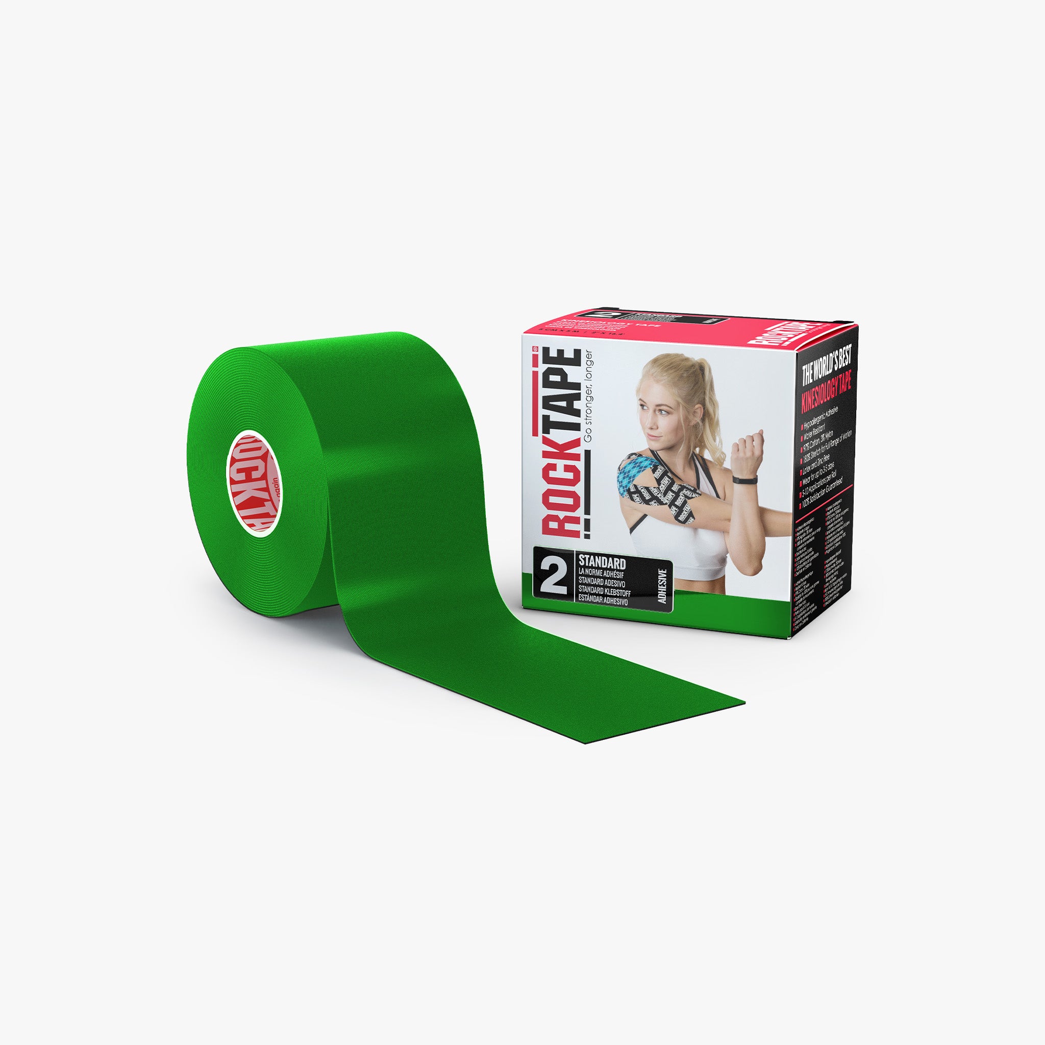 Standart Kinezyoloji Bant | Yeşil | 5cm x 5m