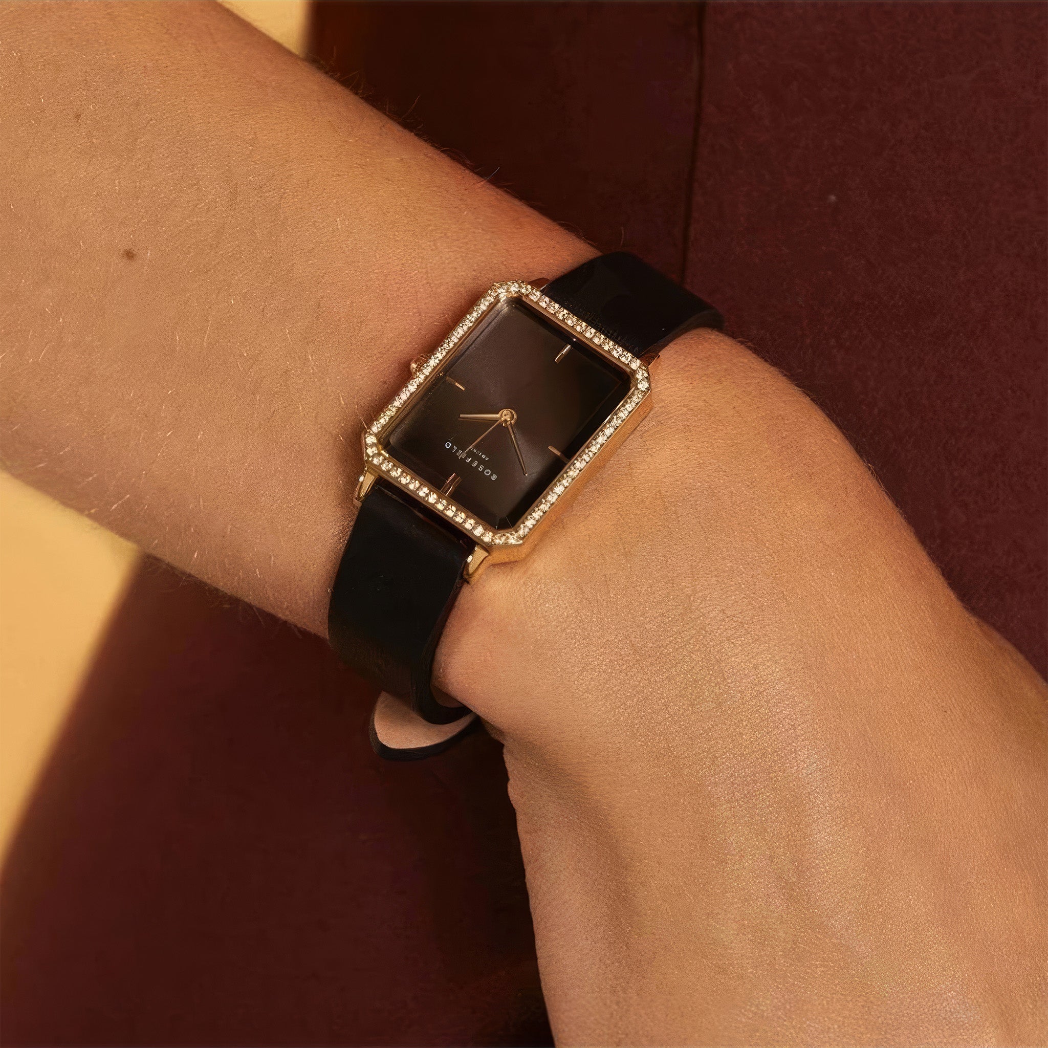 Octagon Black Crystal