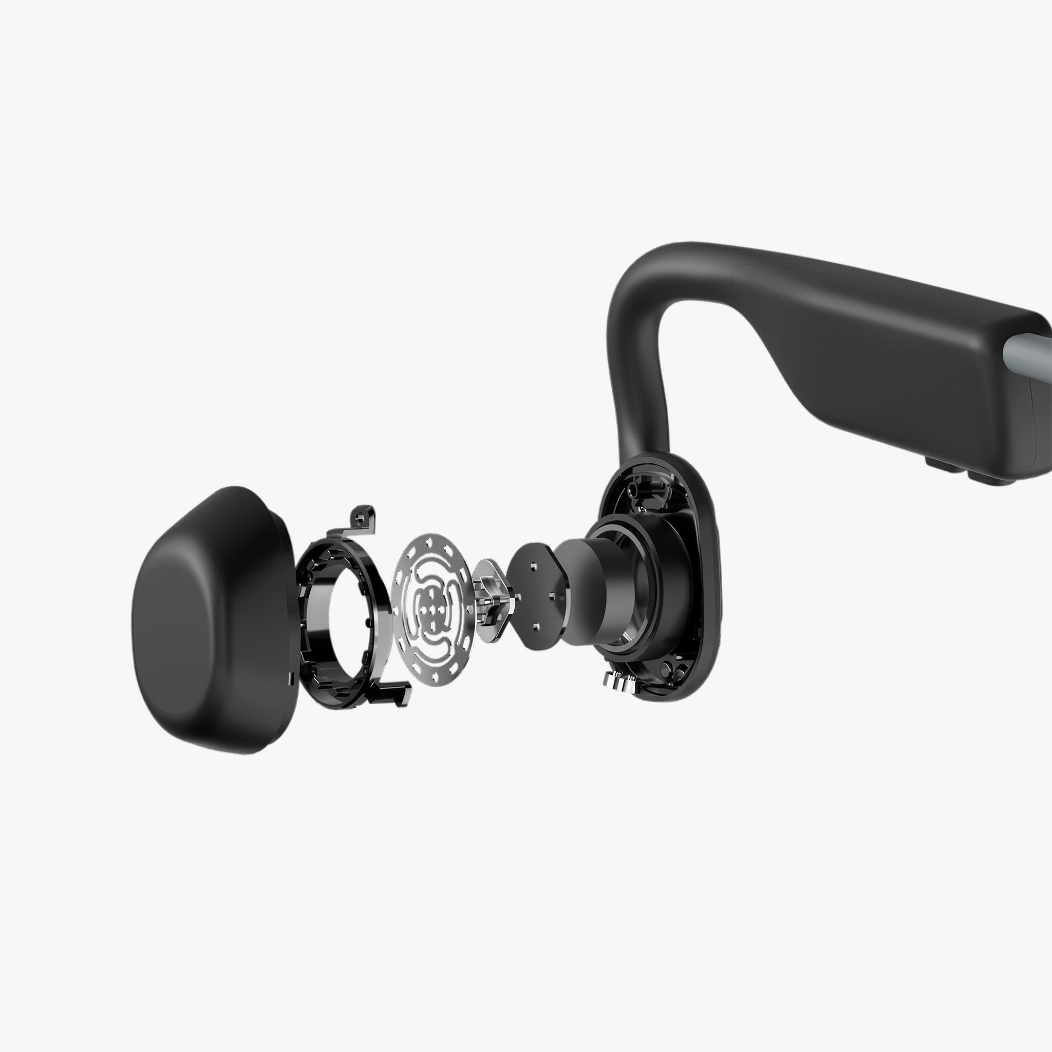 OpenMove Kemik İletimli Bluetooth Kulaklık | Gri