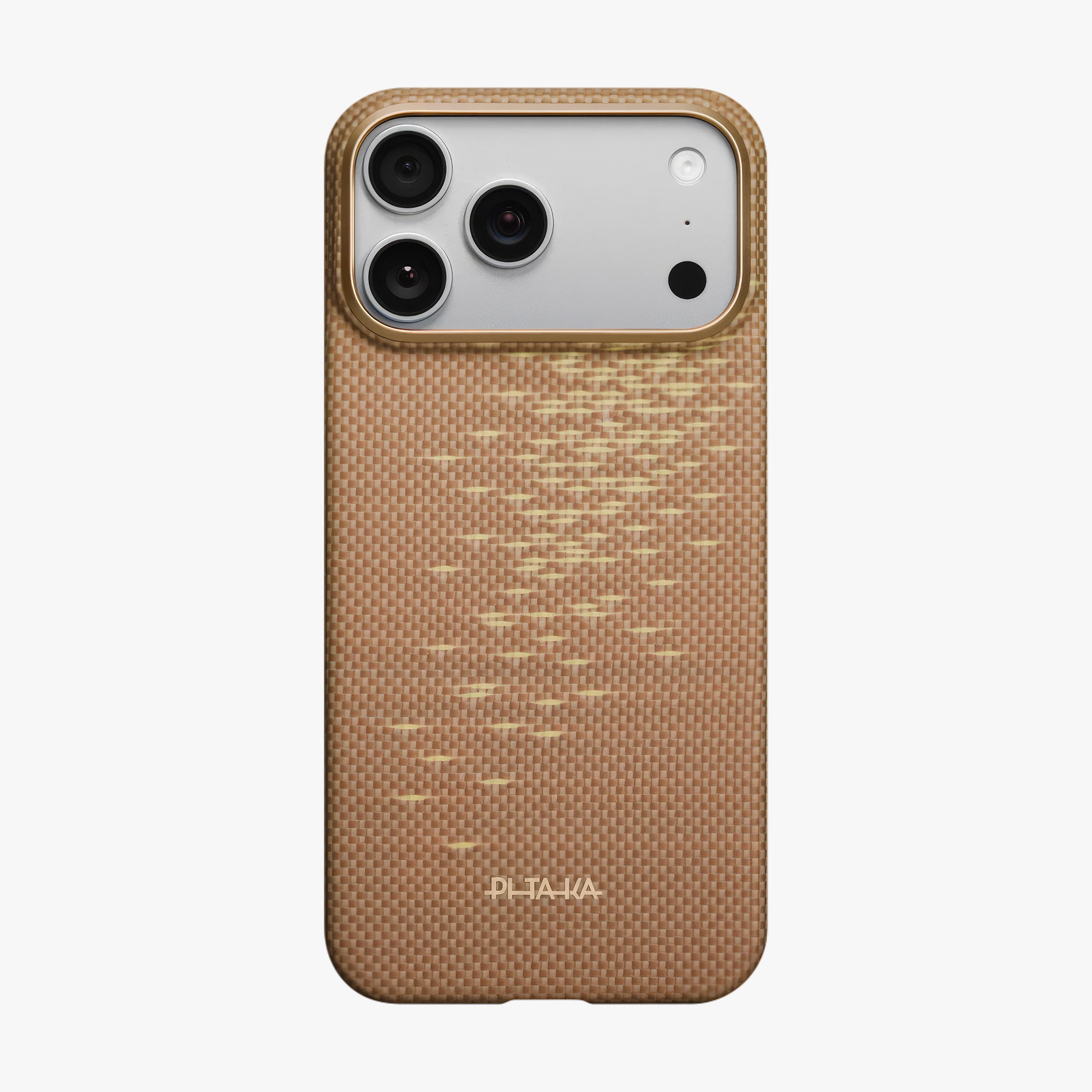PITAKA iPhone 17 Pro Max Edge Case Golden Glint (PitaTap