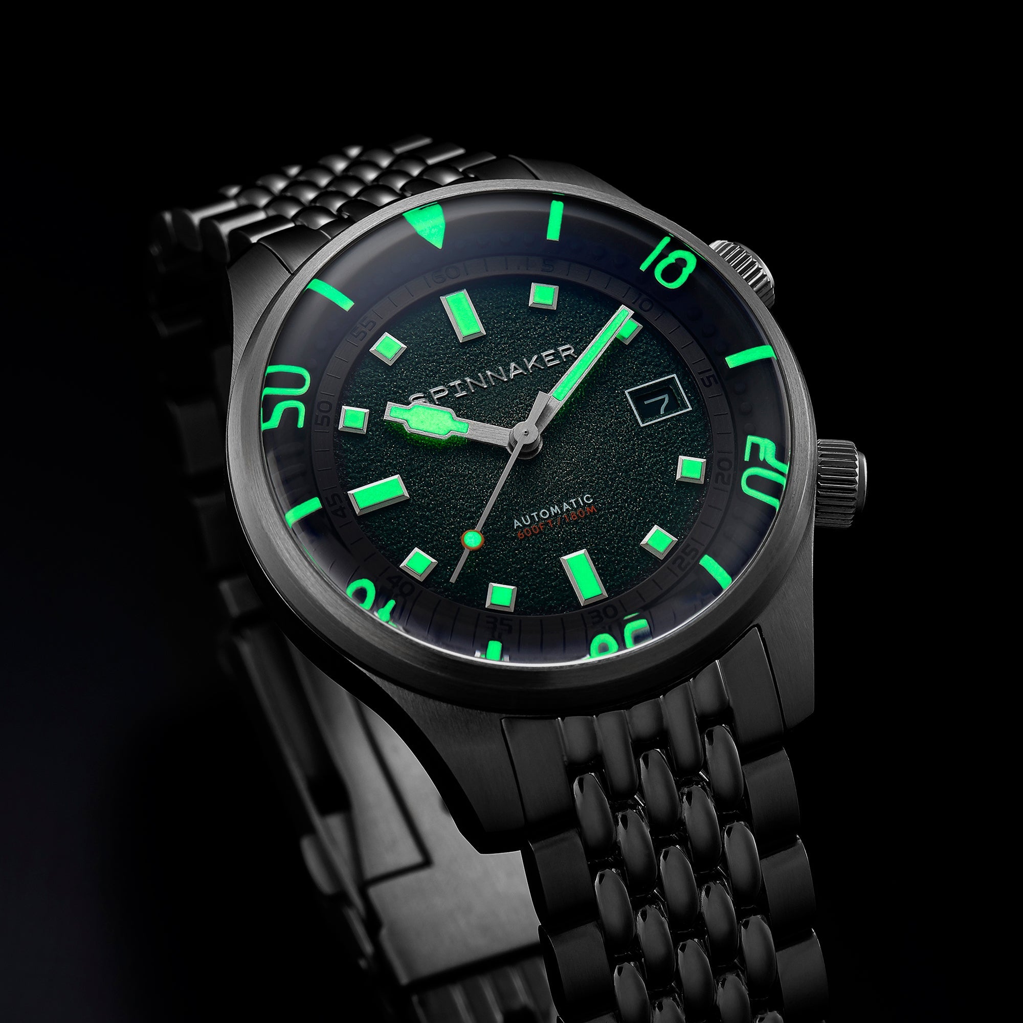 Bradner Automatic | 42mm | Emerald Green