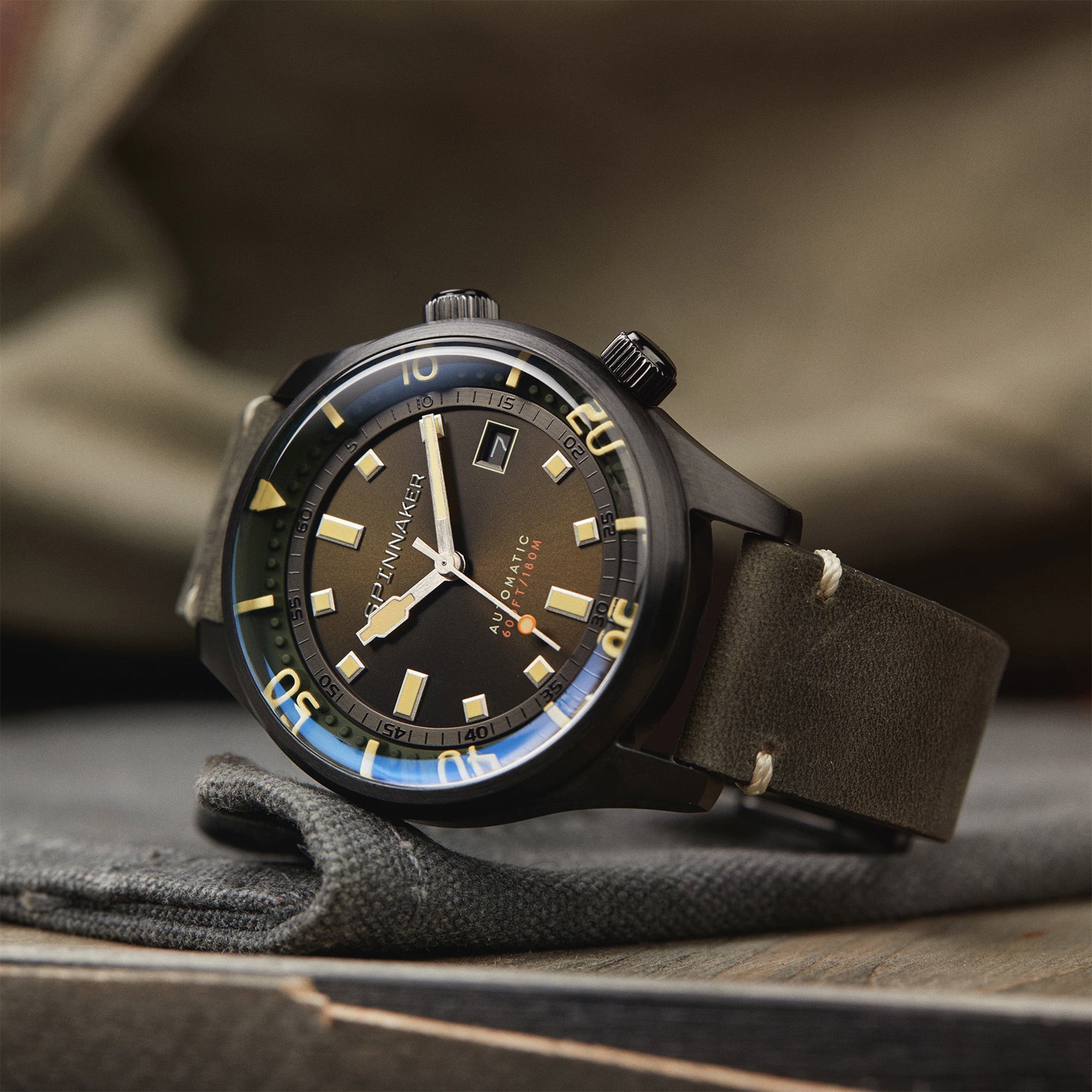 Bradner Automatic | 42 mm | Military Green