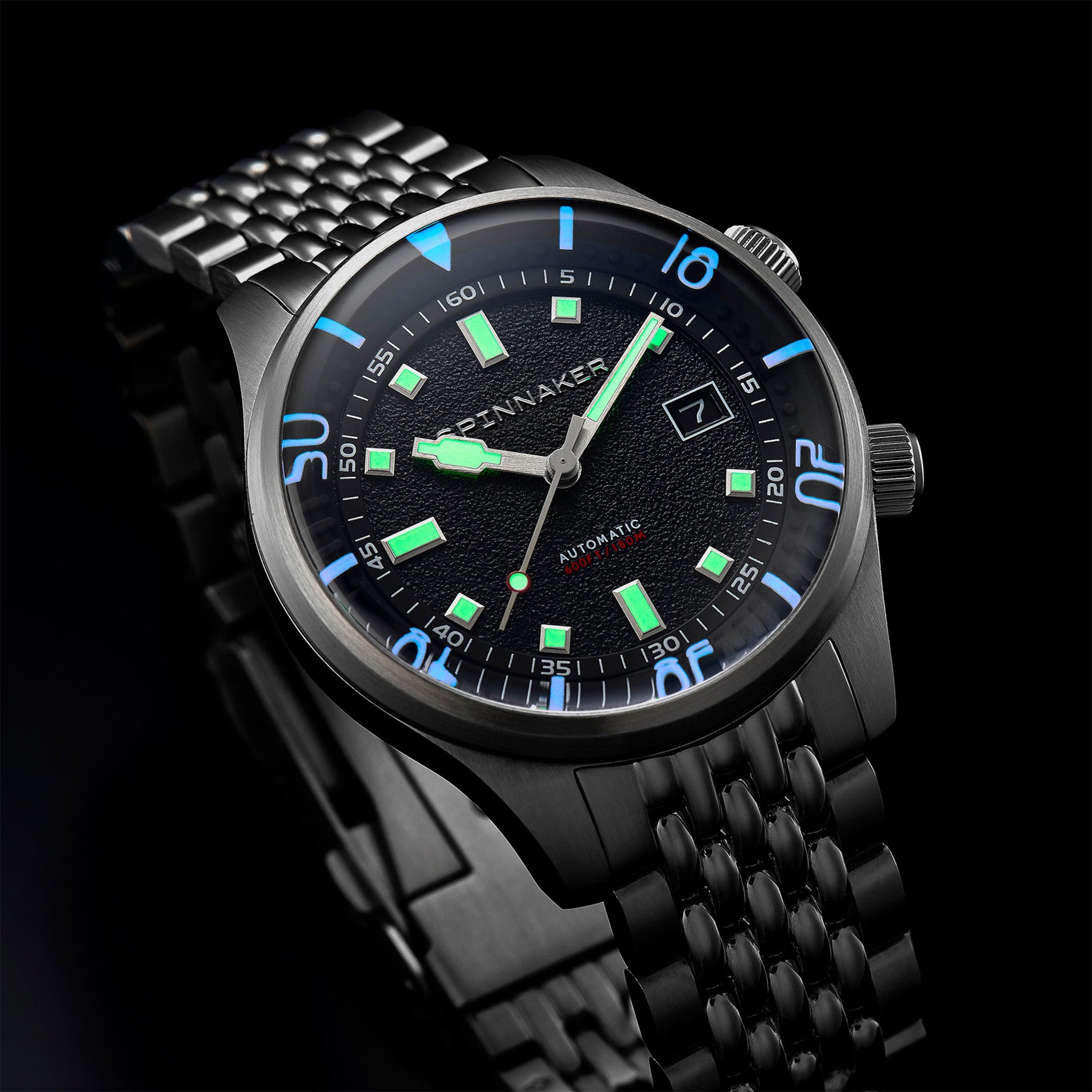 Bradner Automatic | 42 mm | Petrol Black