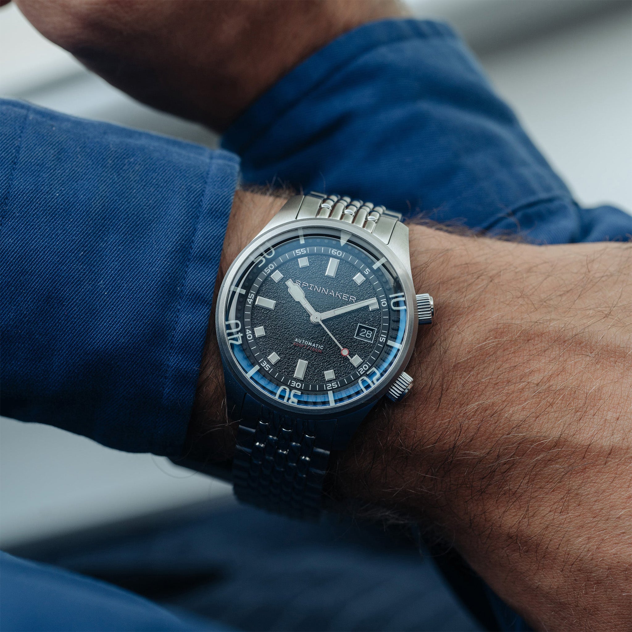 Bradner Automatic | 42 mm | Petrol Black