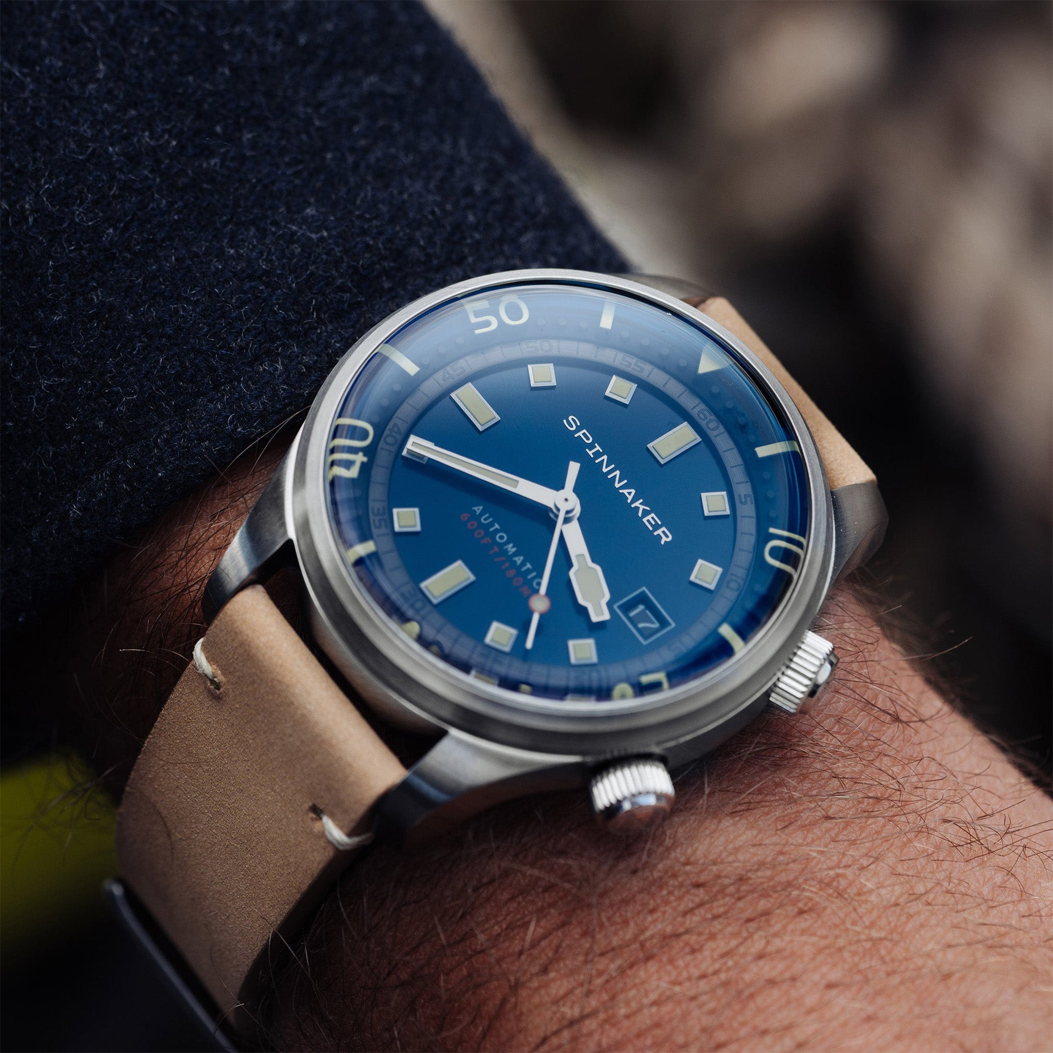 Bradner Automatic | 42 mm | Tidal Blue