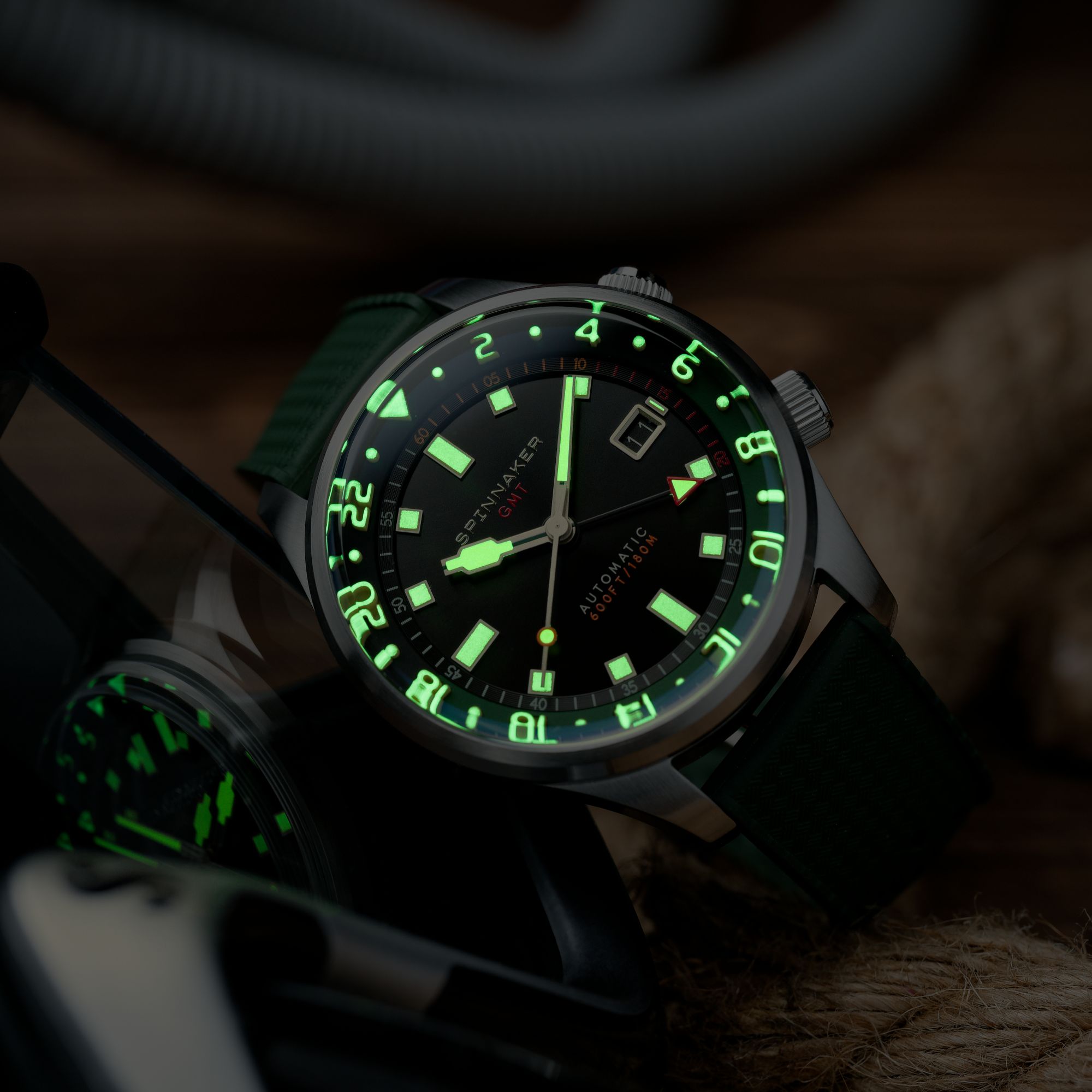 Bradner GMT Automatic | 42mm | Gravel Black