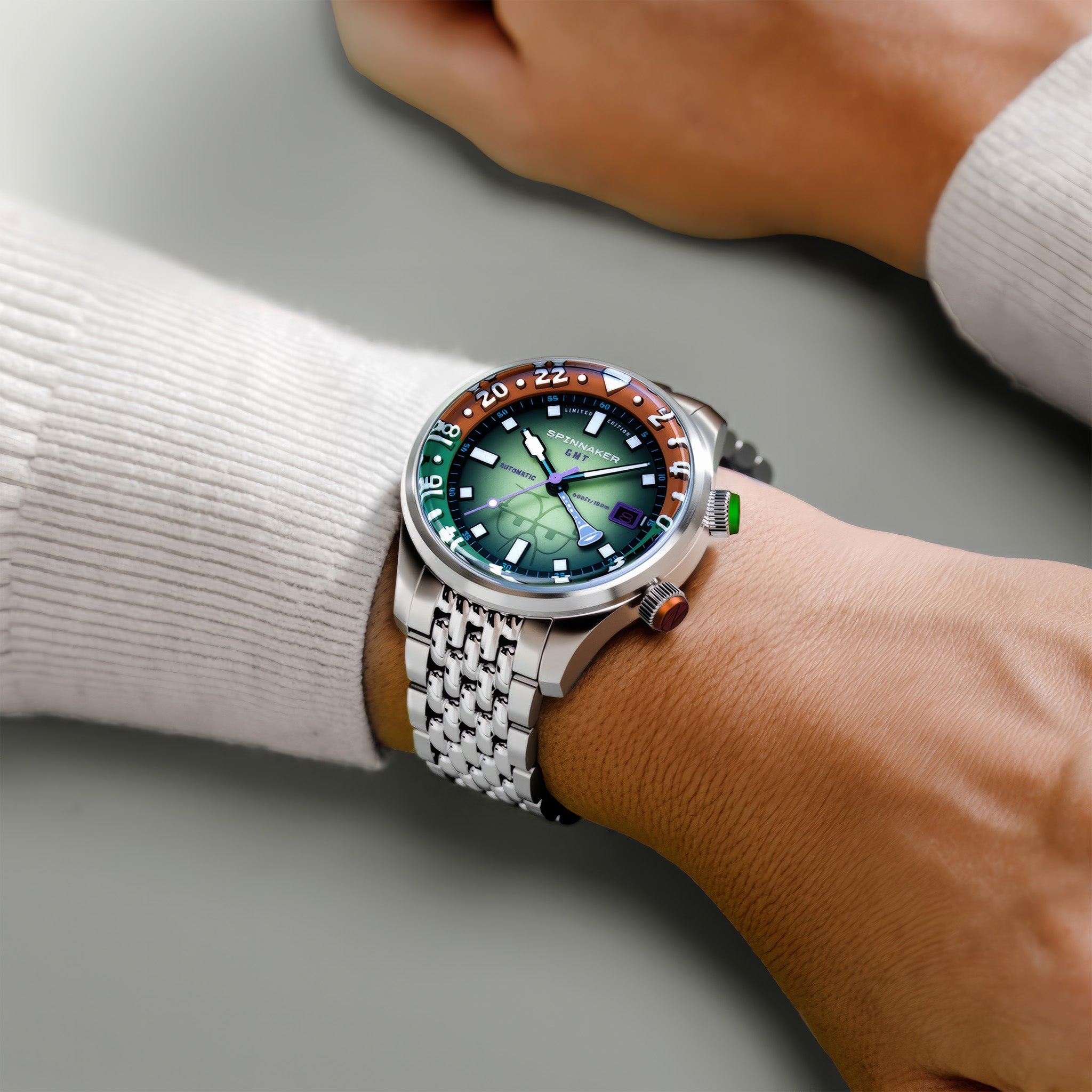 Spinnaker Bradner GMT Automatic SpongeBob SquarePants Squidward